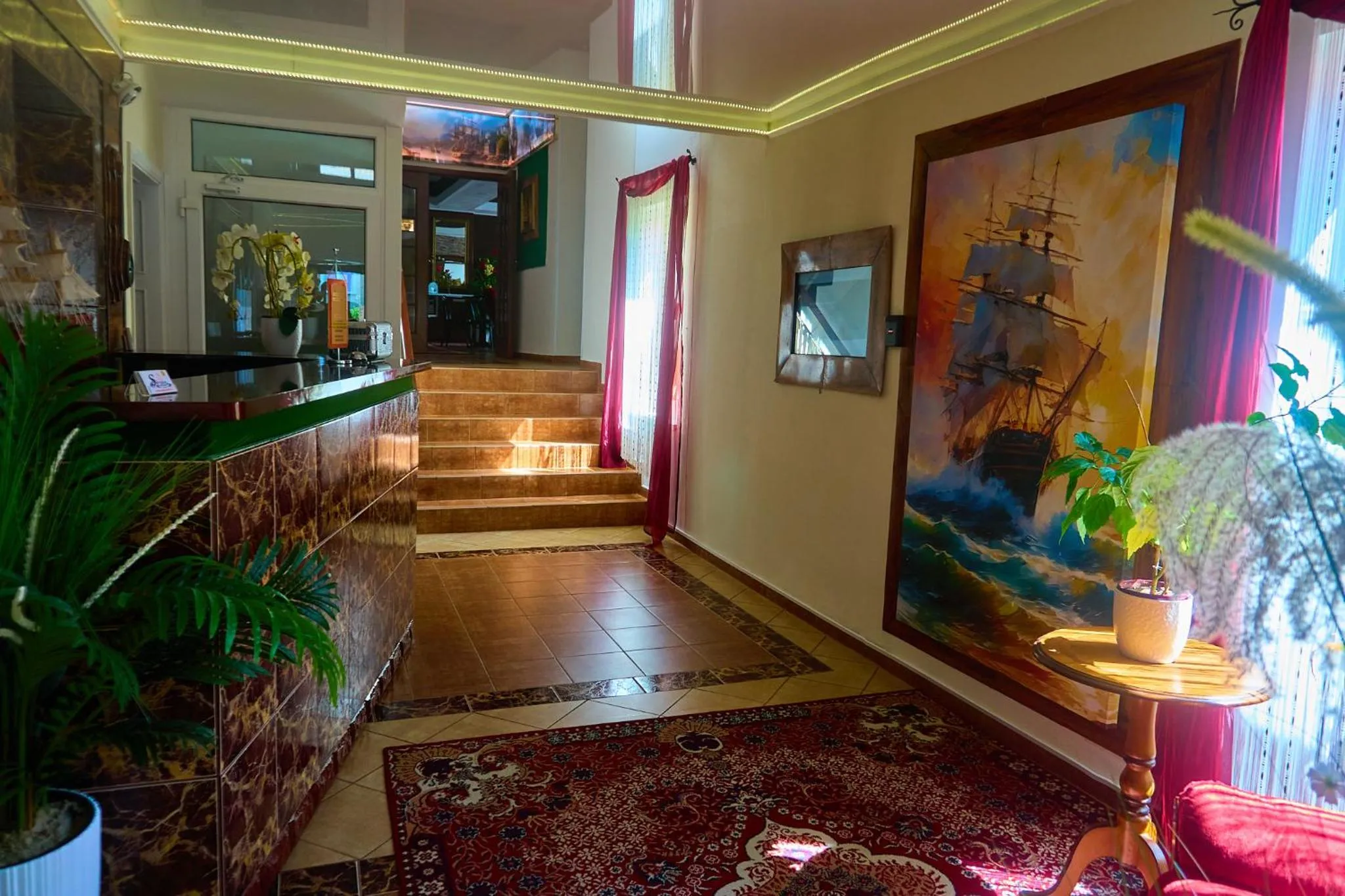 Lobby or reception in OW Sargus