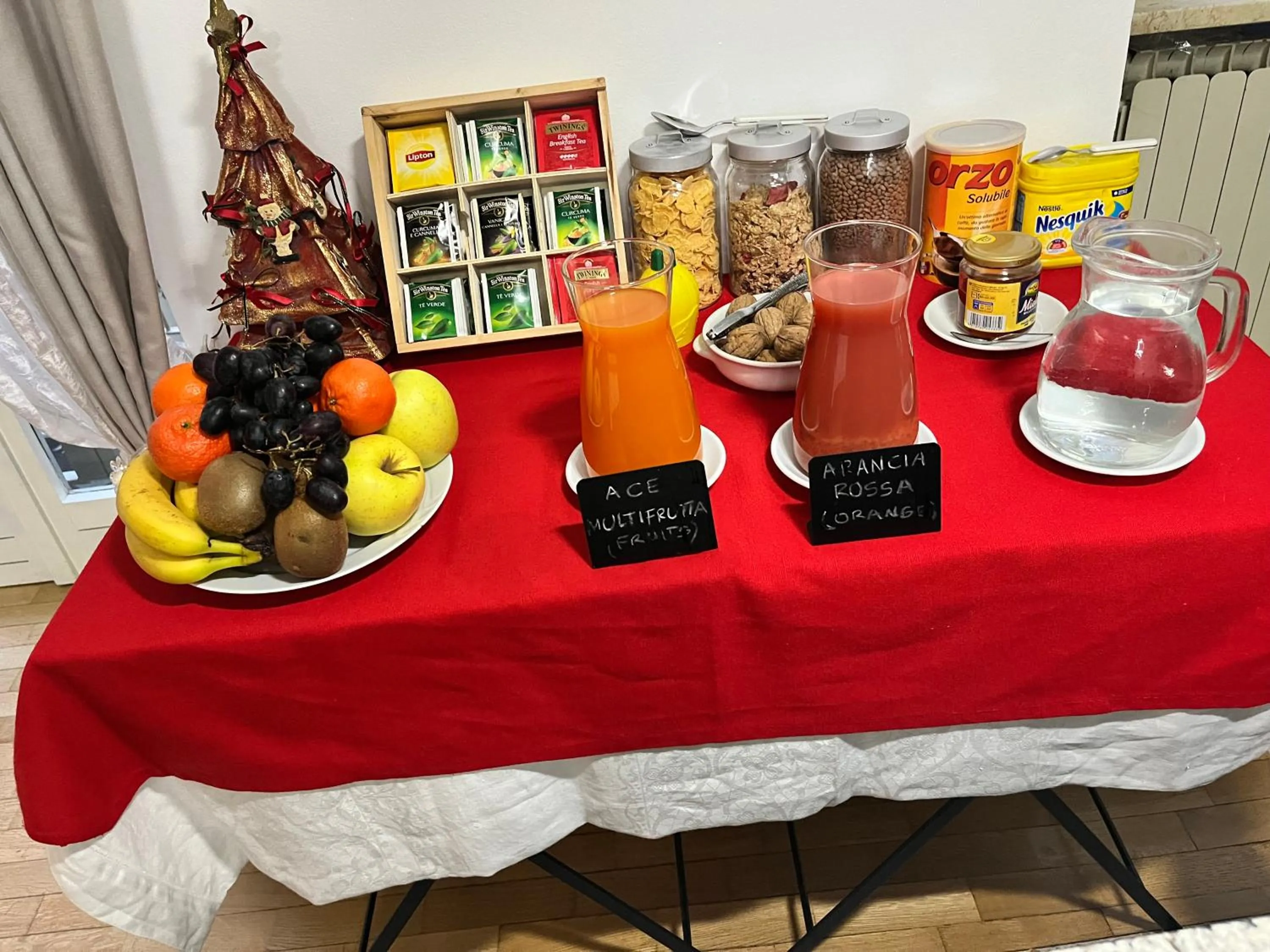 Continental breakfast in Torino Chic