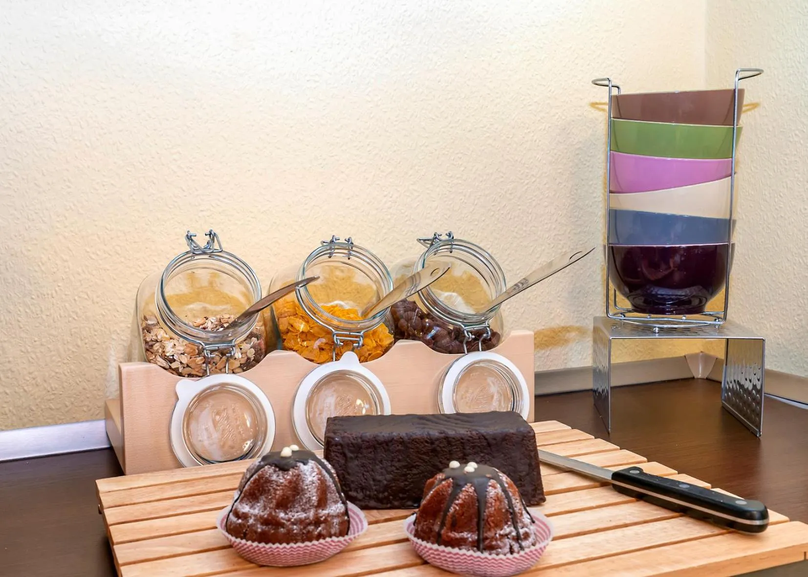 Breakfast in Hotel Restaurant Schwert