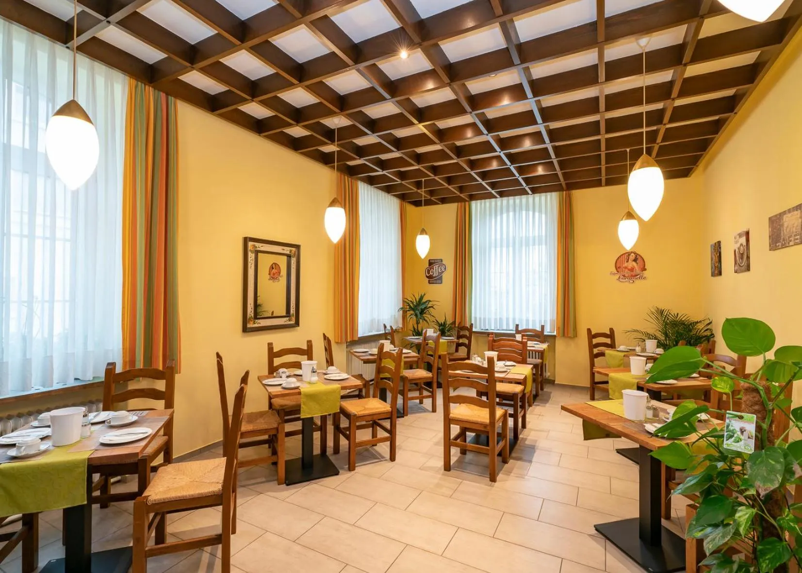 Breakfast in Hotel Restaurant Schwert