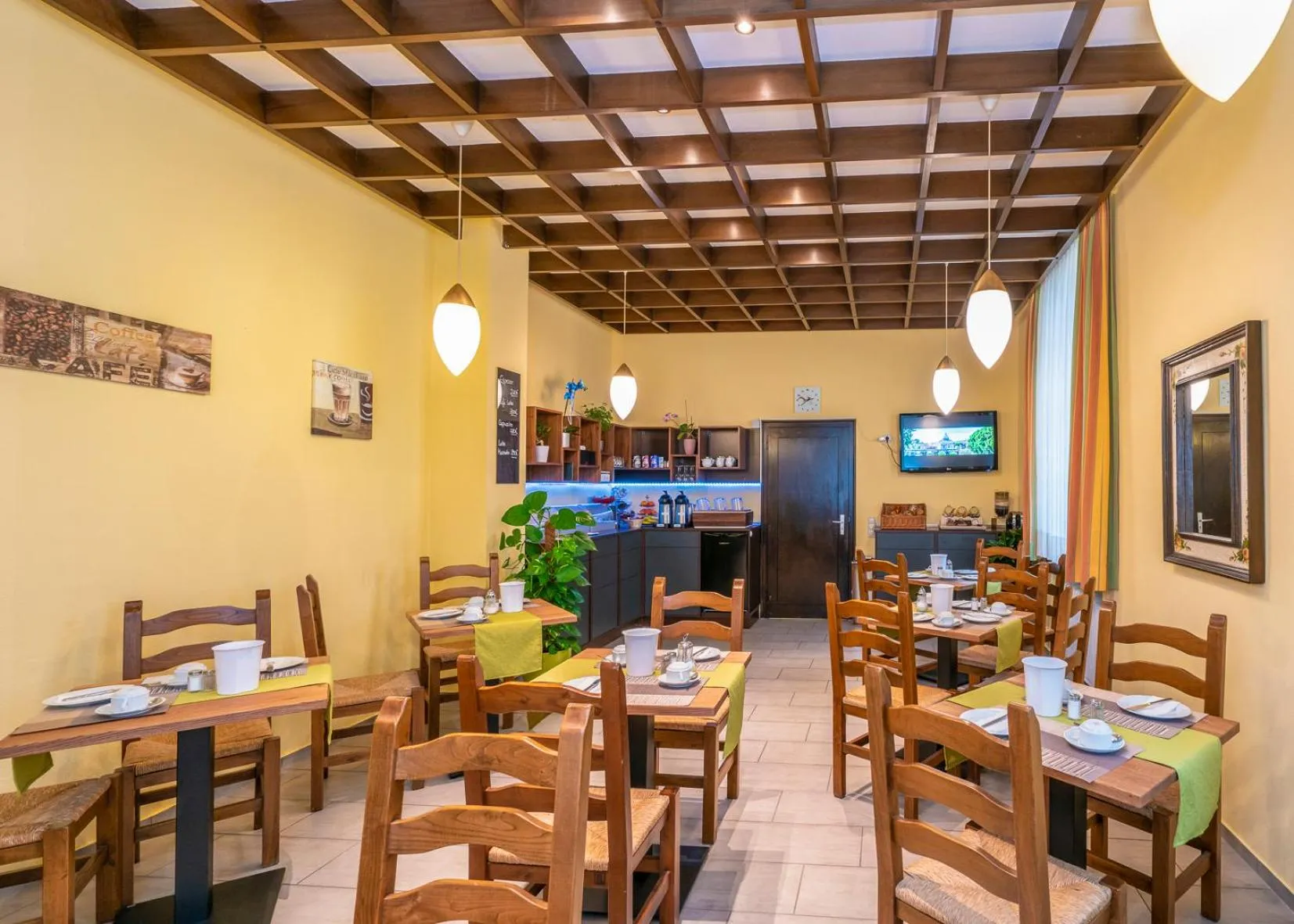 Breakfast in Hotel Restaurant Schwert