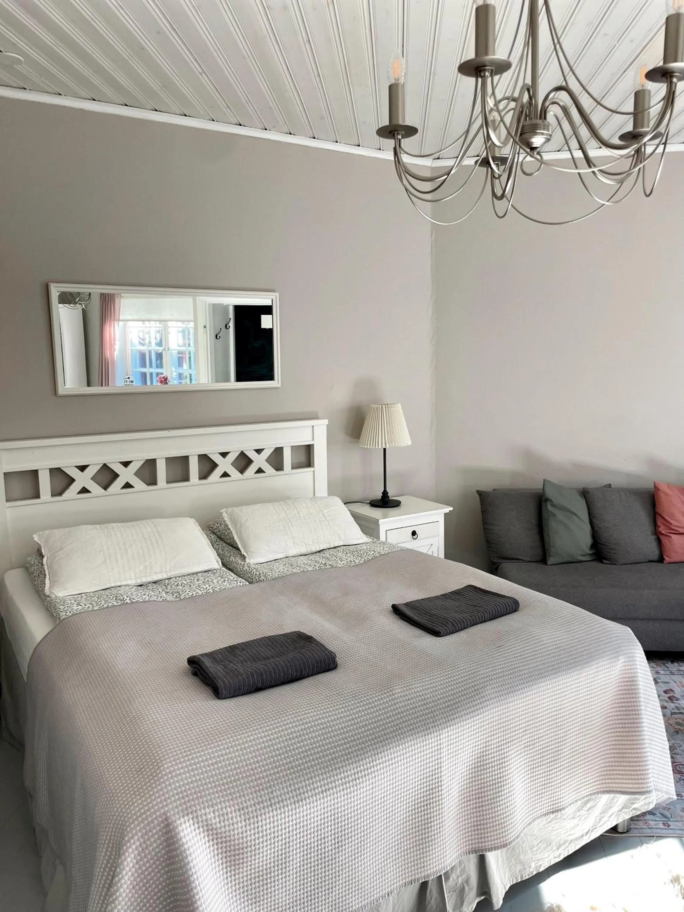 Bedroom, Bed in Old Town B&B Ida-Maria