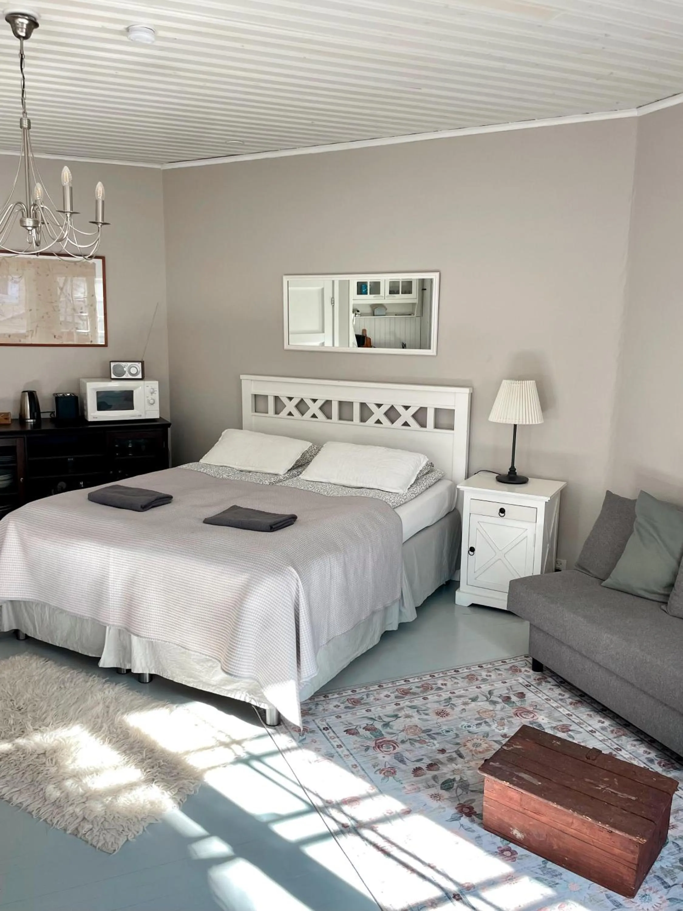 Bedroom, Bed in Old Town B&B Ida-Maria