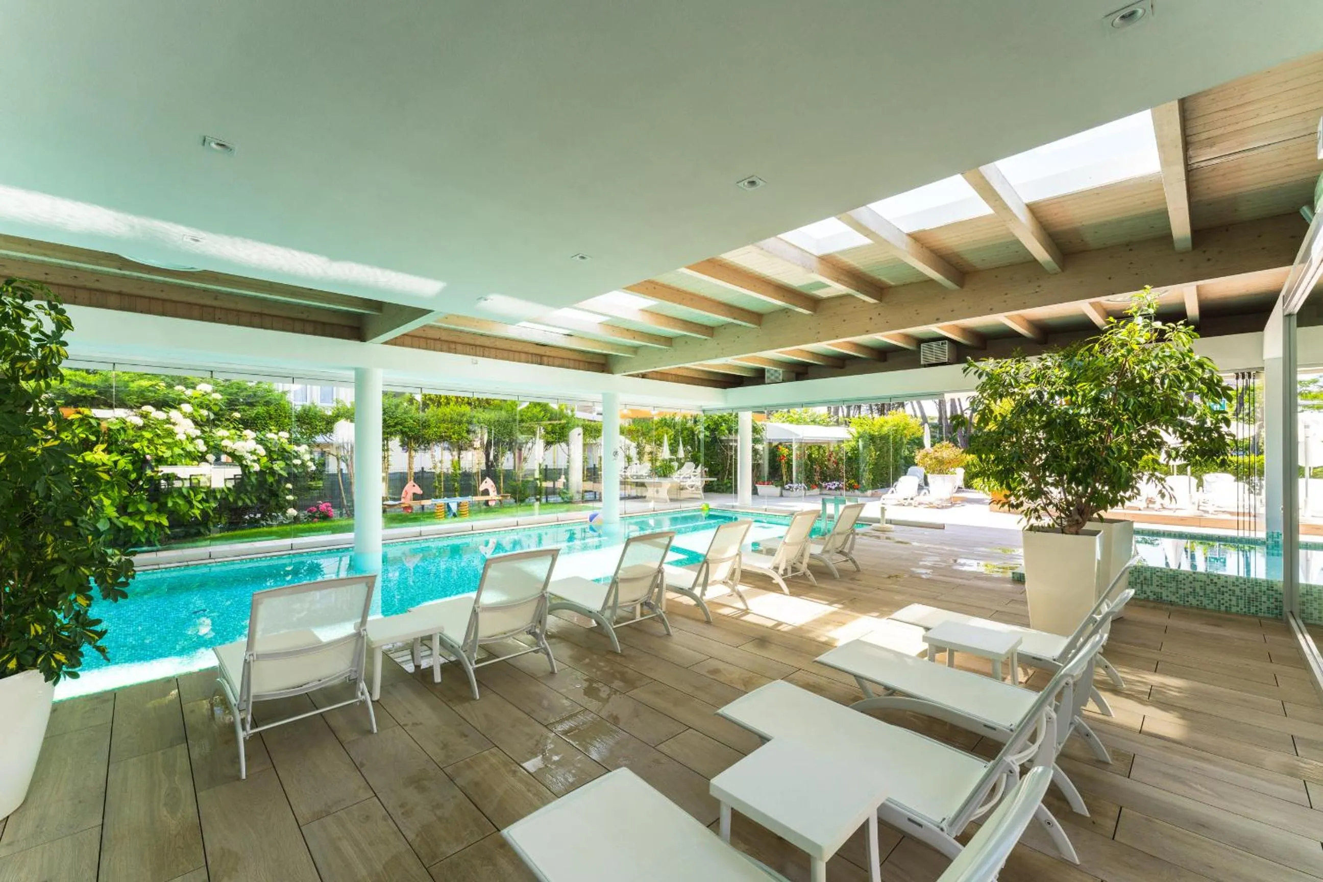 Solarium in Jesolopalace Hotel & Aparthotel