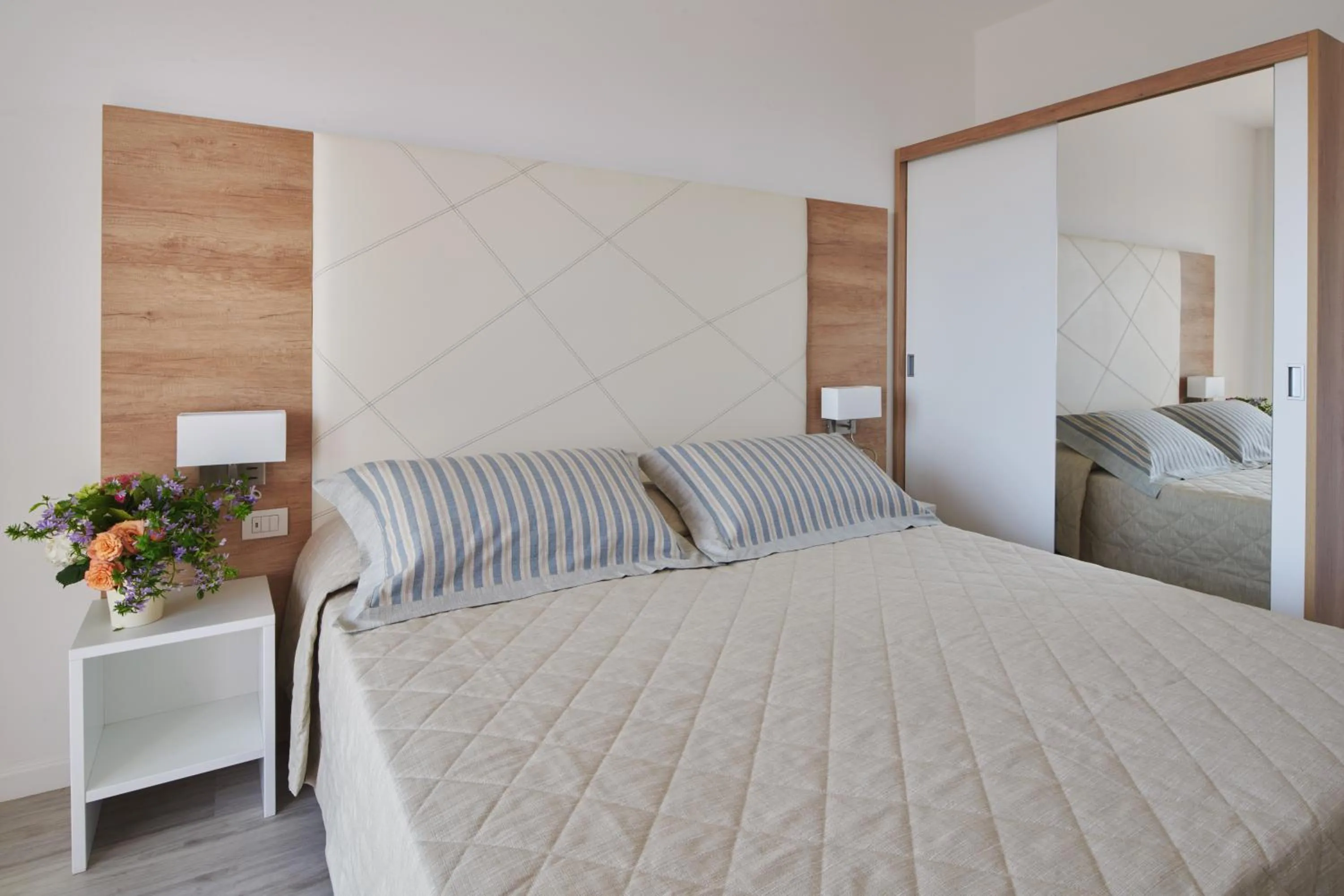 Bedroom, Bed in Jesolopalace Hotel & Aparthotel