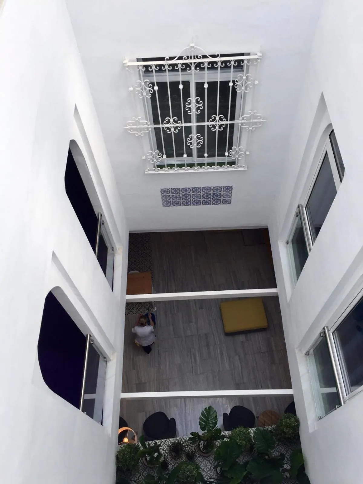 Patio in Basic Hotel Sevilla Catedral