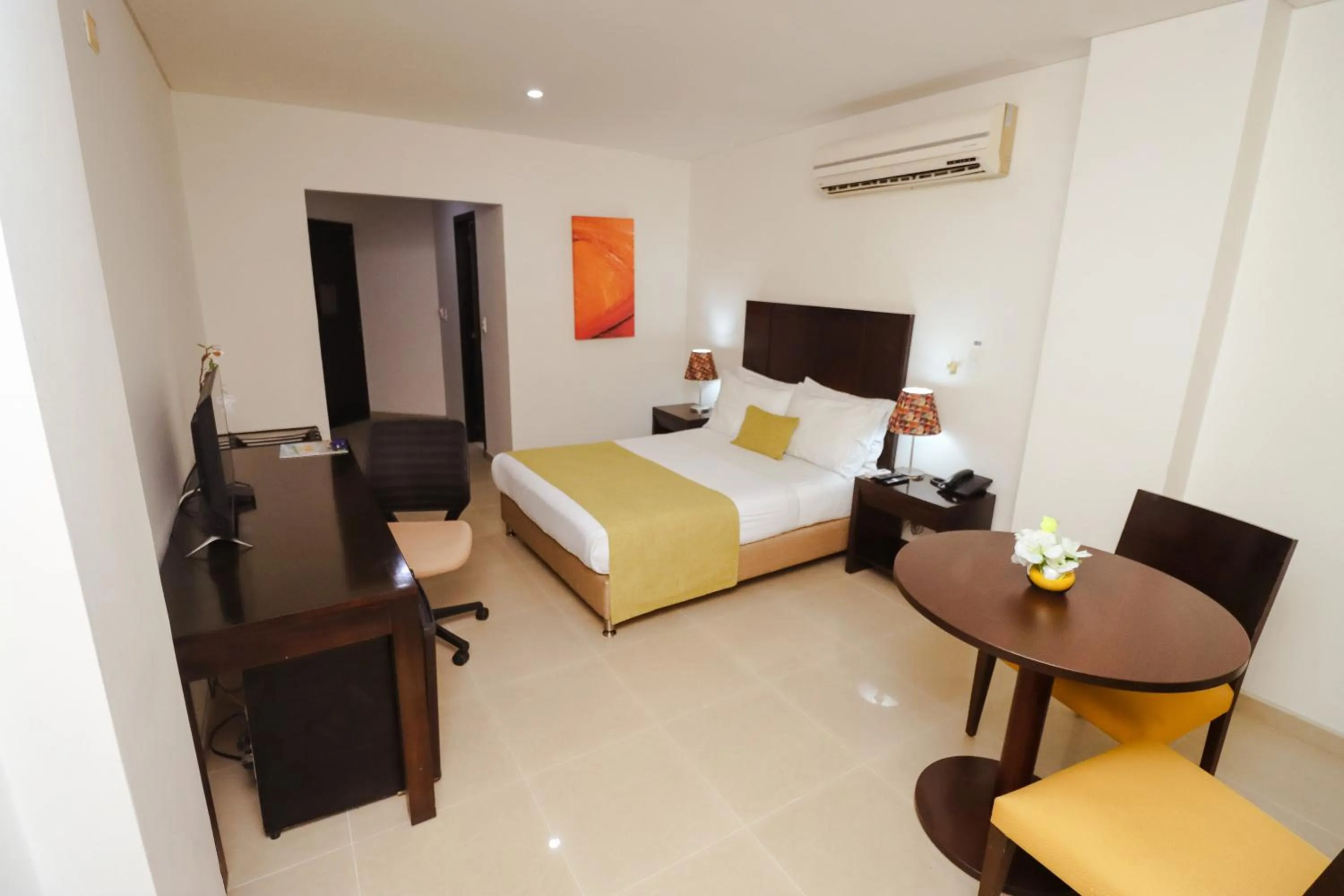 Bed in Hotel Millenium Barrancabermeja