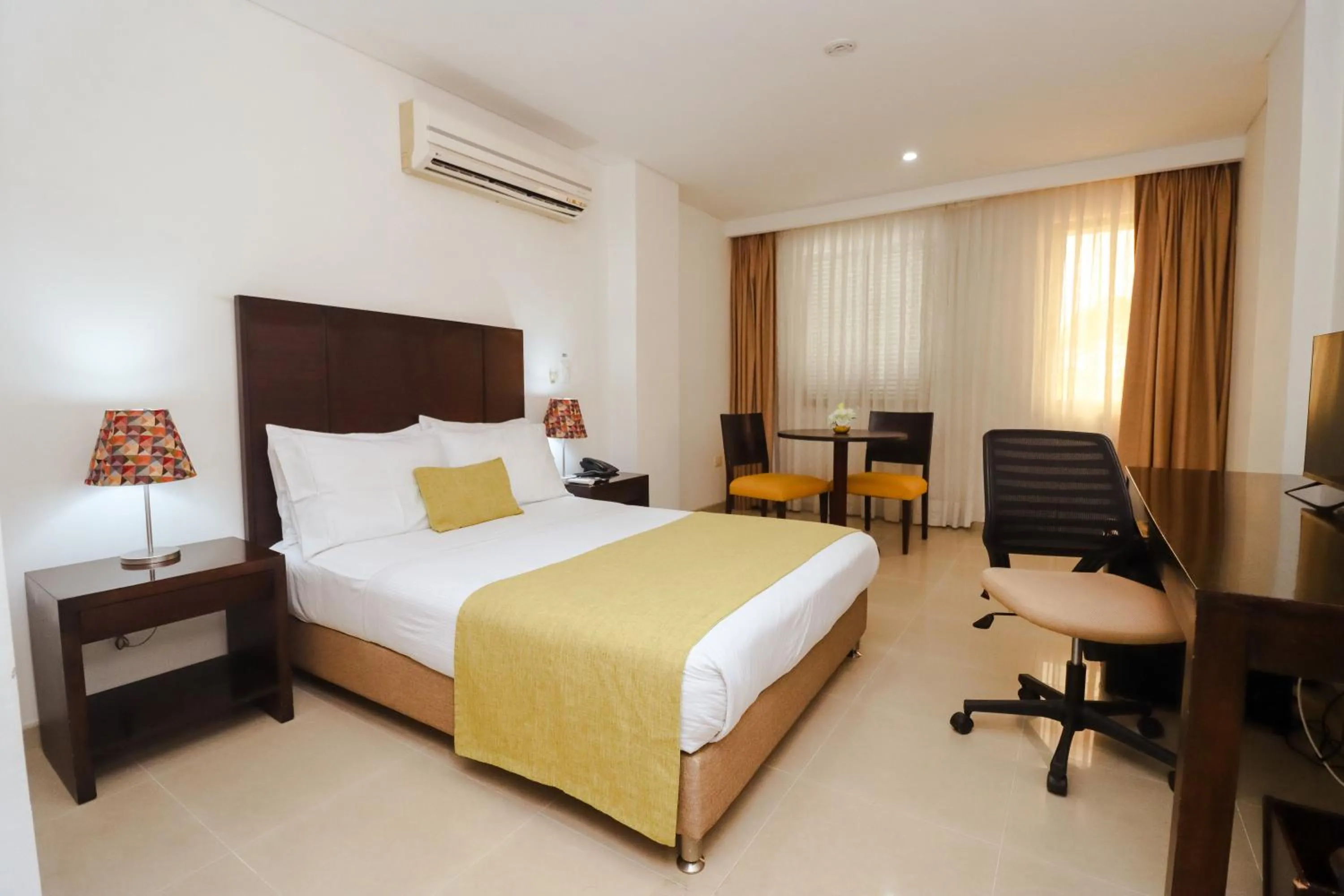 Bed in Hotel Millenium Barrancabermeja