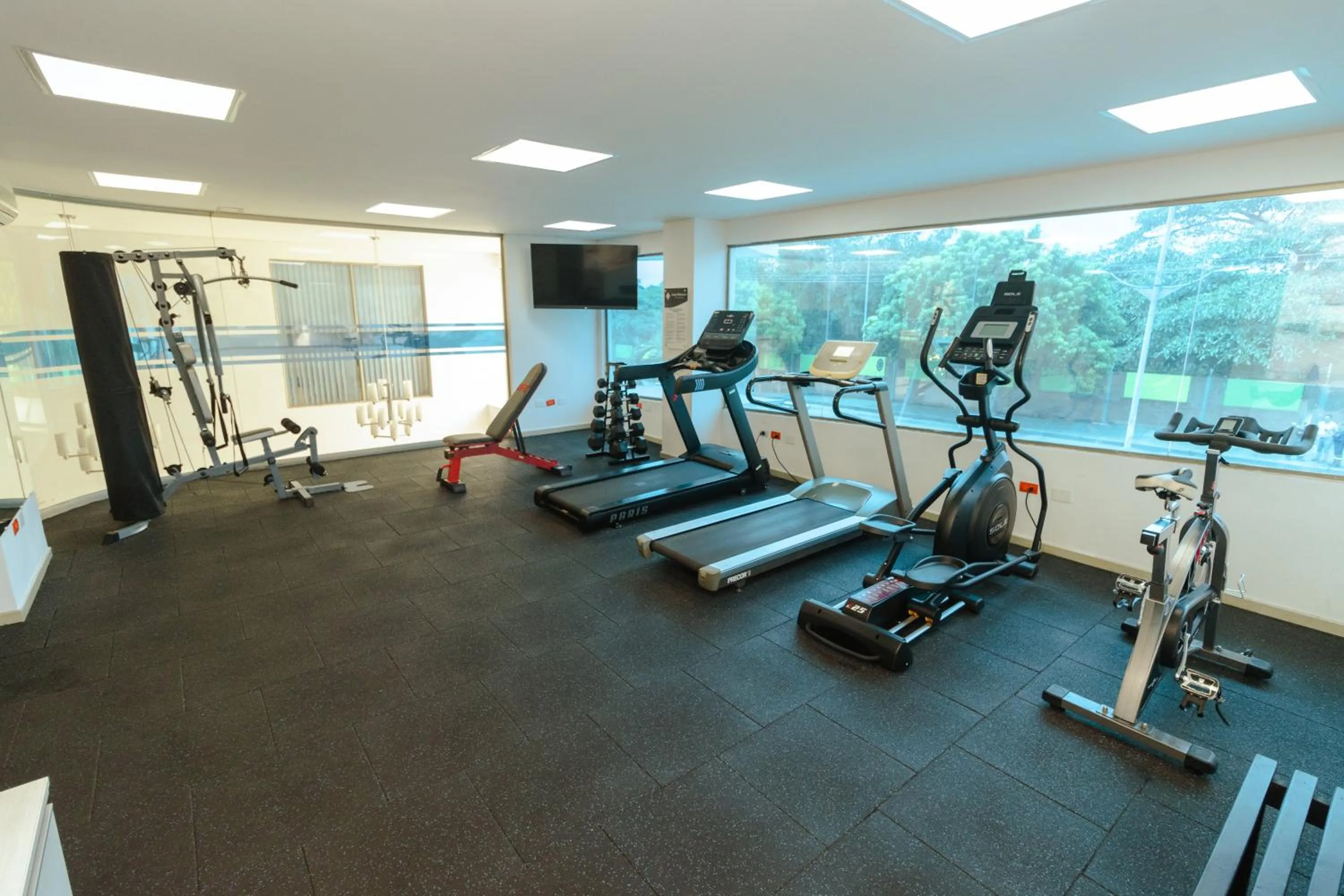 Fitness centre/facilities in Hotel Millenium Barrancabermeja