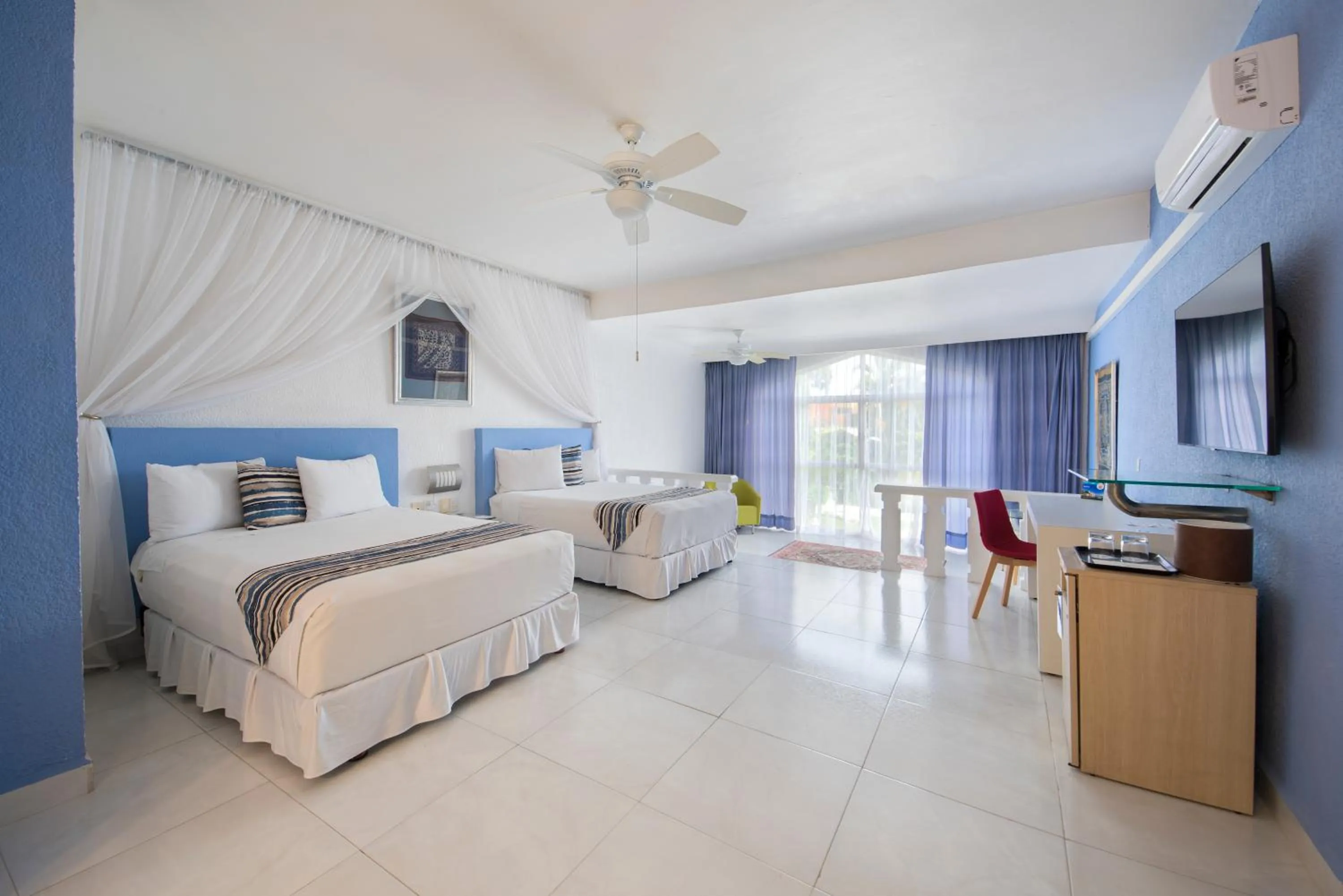 Bed in Villa Bejar Cuernavaca