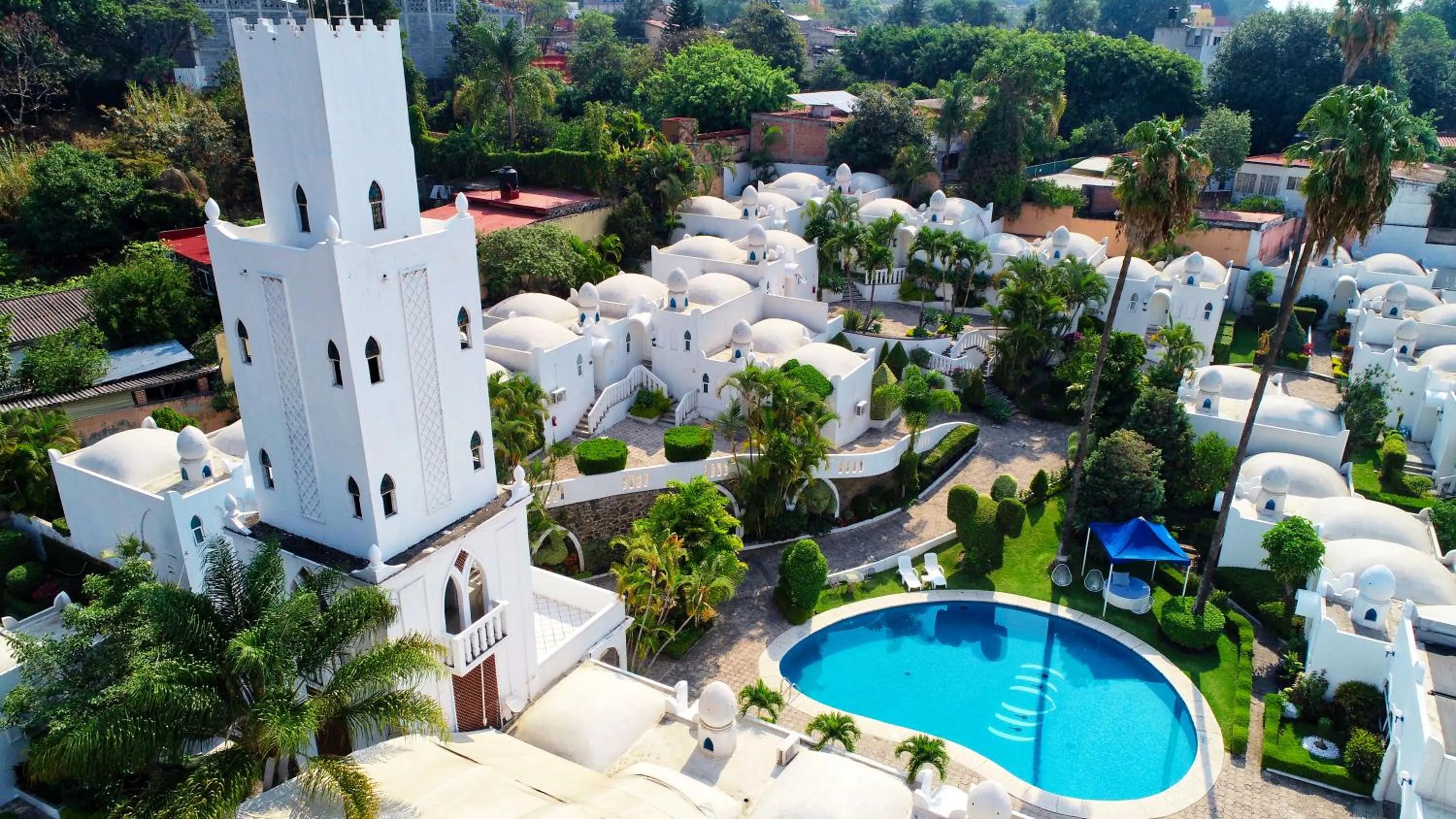 Bird's eye view in Villa Bejar Cuernavaca