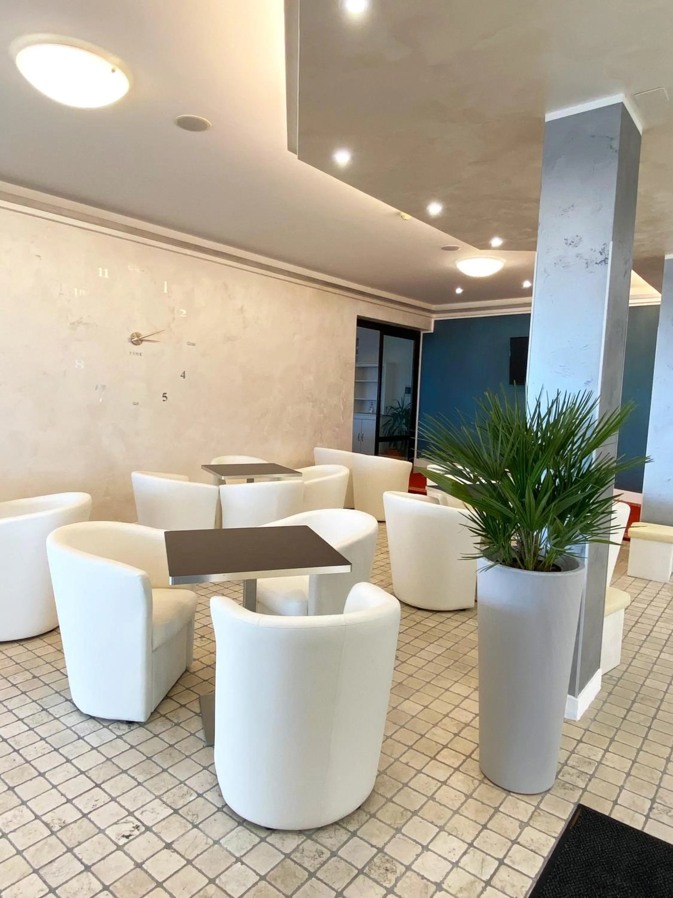 Lobby or reception in Hotel Linda