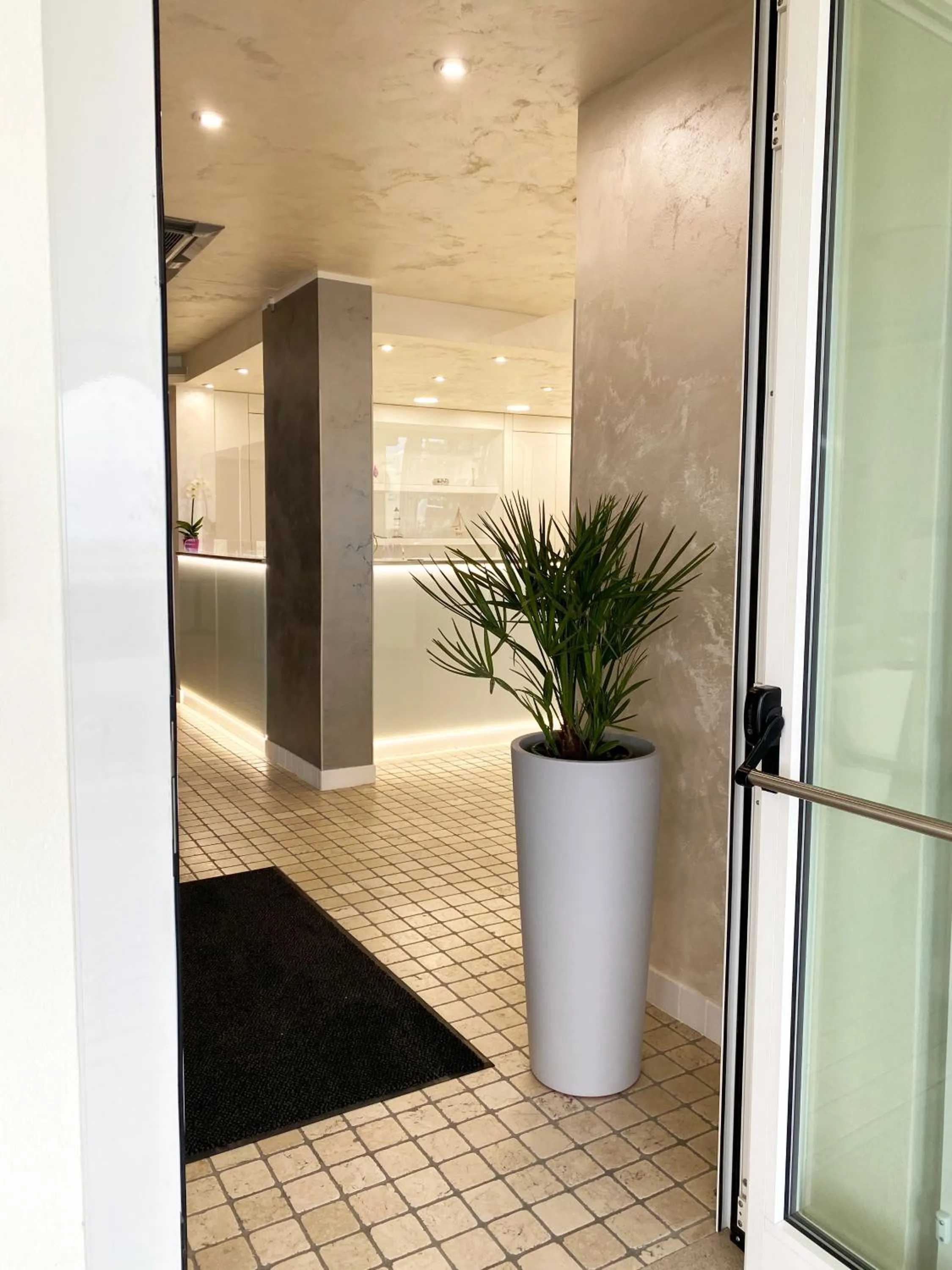 Lobby or reception in Hotel Linda