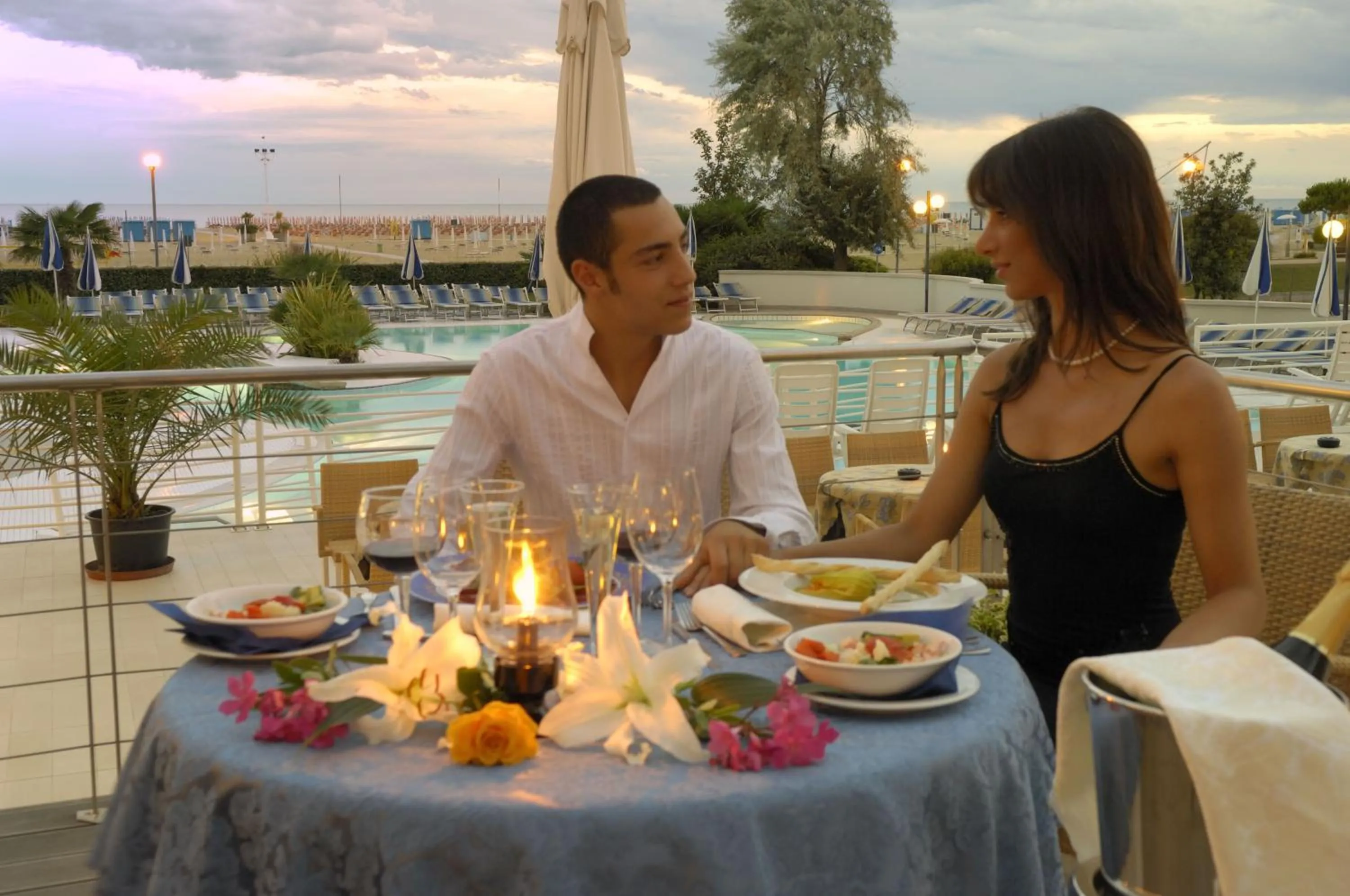 Restaurant/places to eat in Majestic Beach Hotel & Wellness