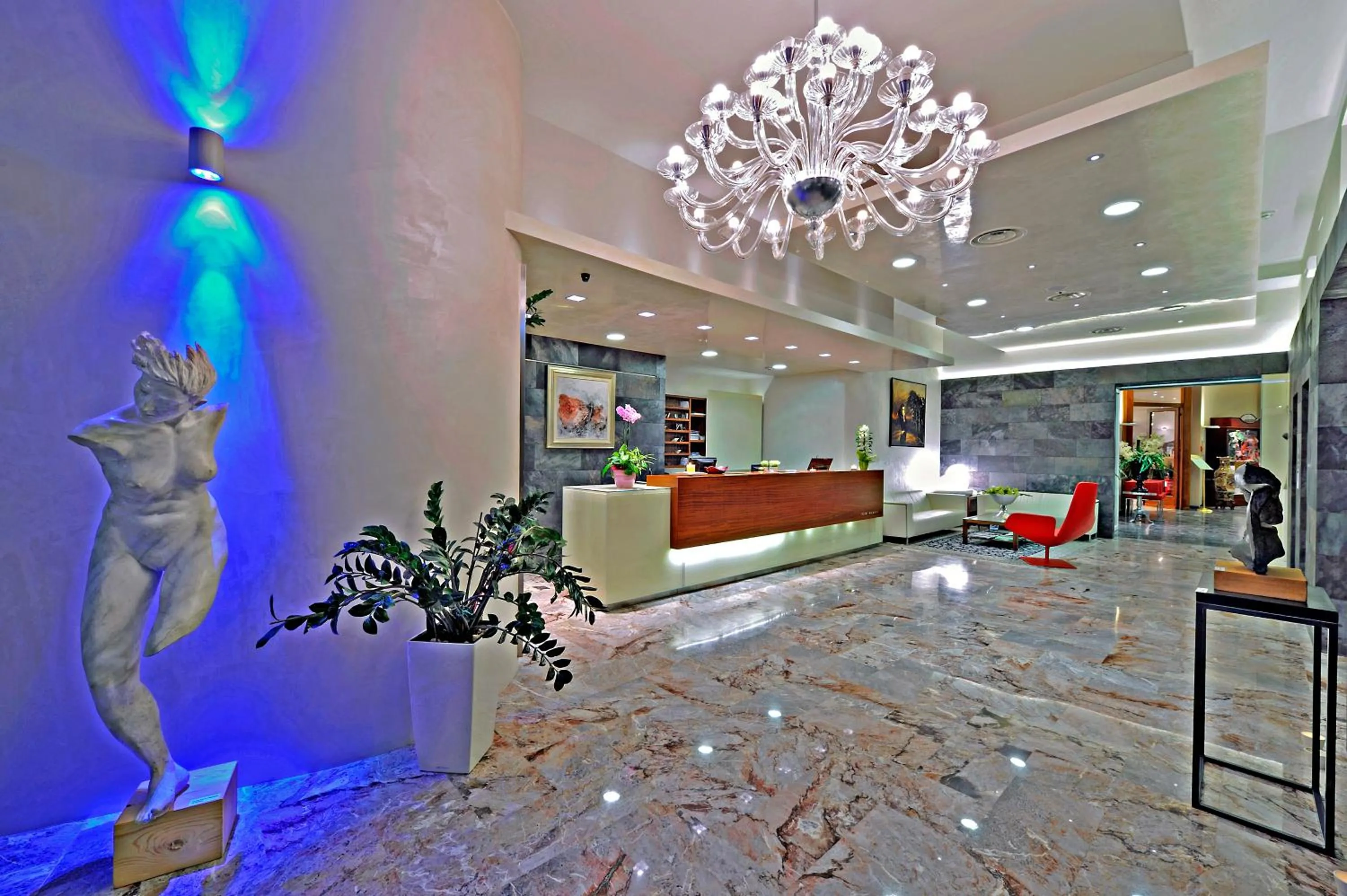 Lobby or reception in Majestic Beach Hotel & Wellness
