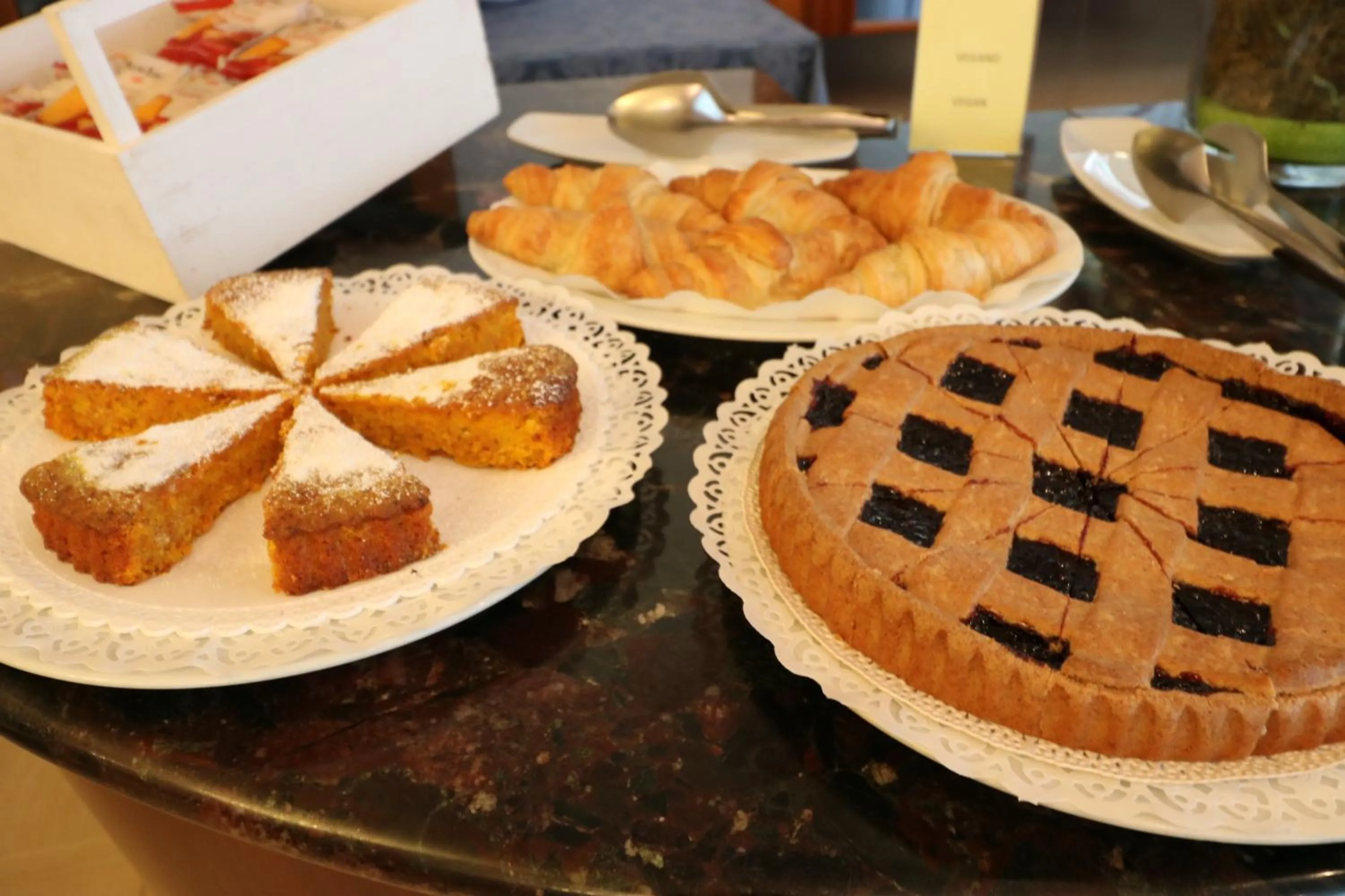 Buffet breakfast in Majestic Beach Hotel & Wellness