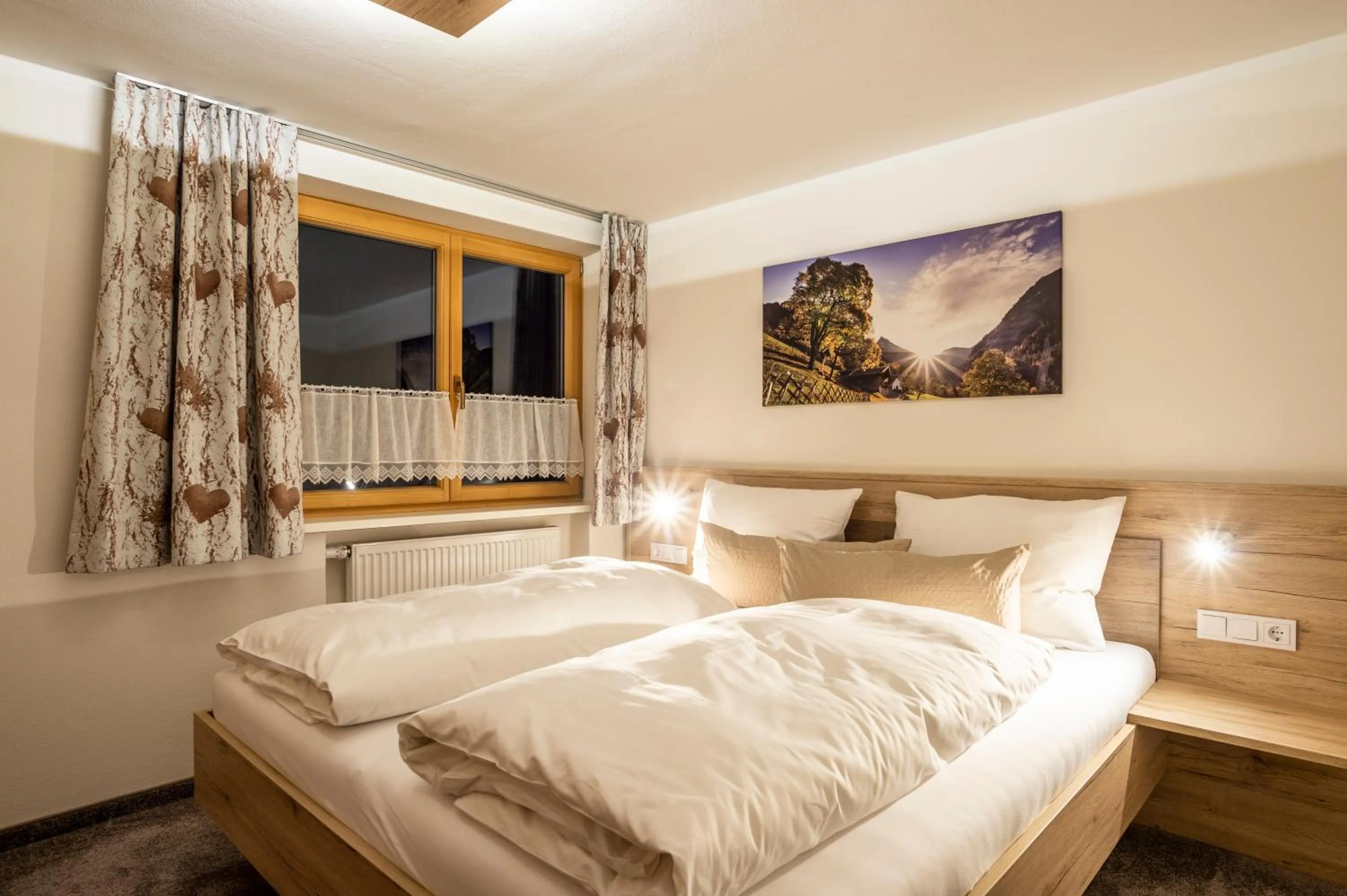 Bedroom, Bed in Haus am Rank