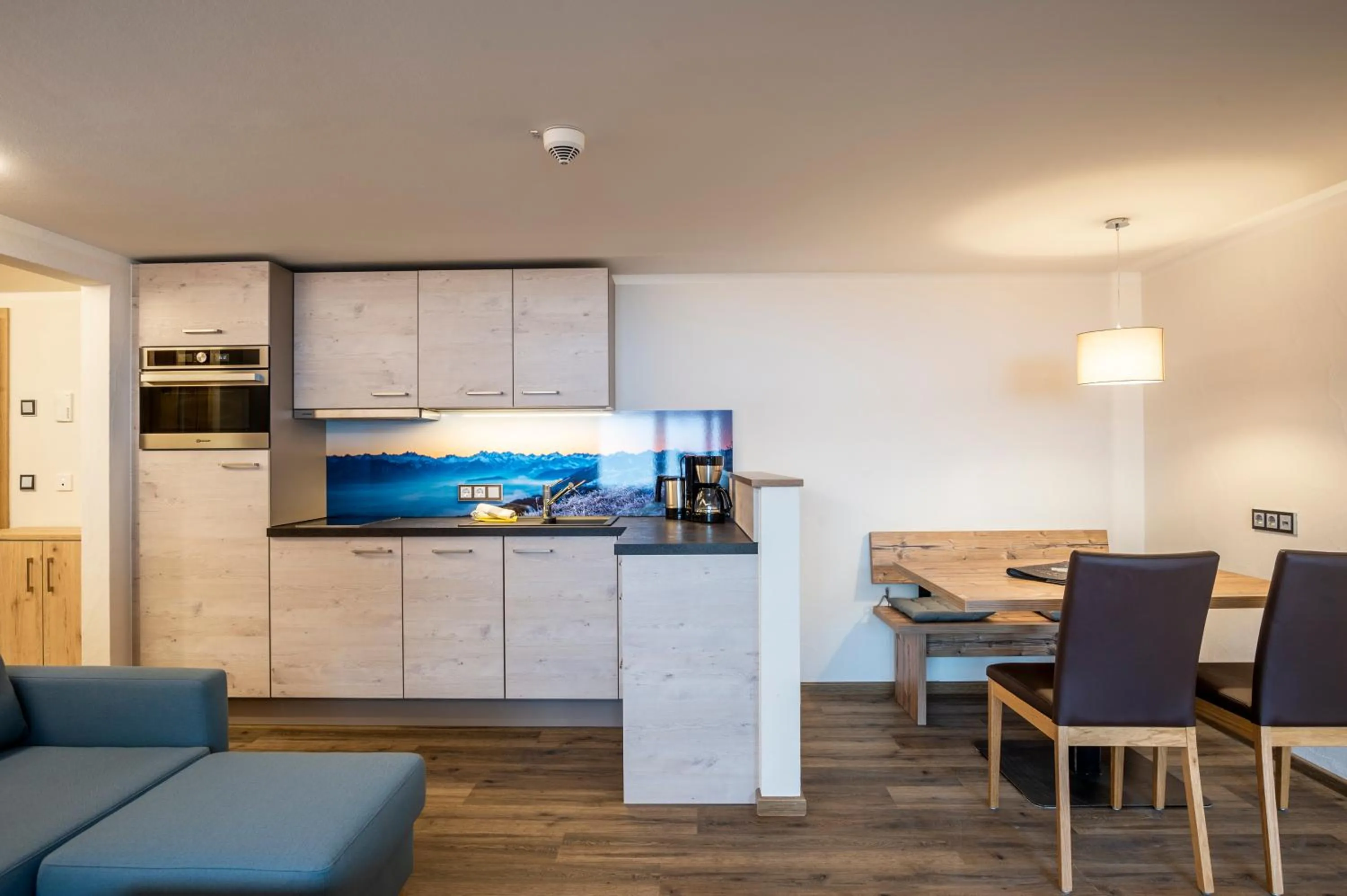 Kitchen or kitchenette in Haus am Rank