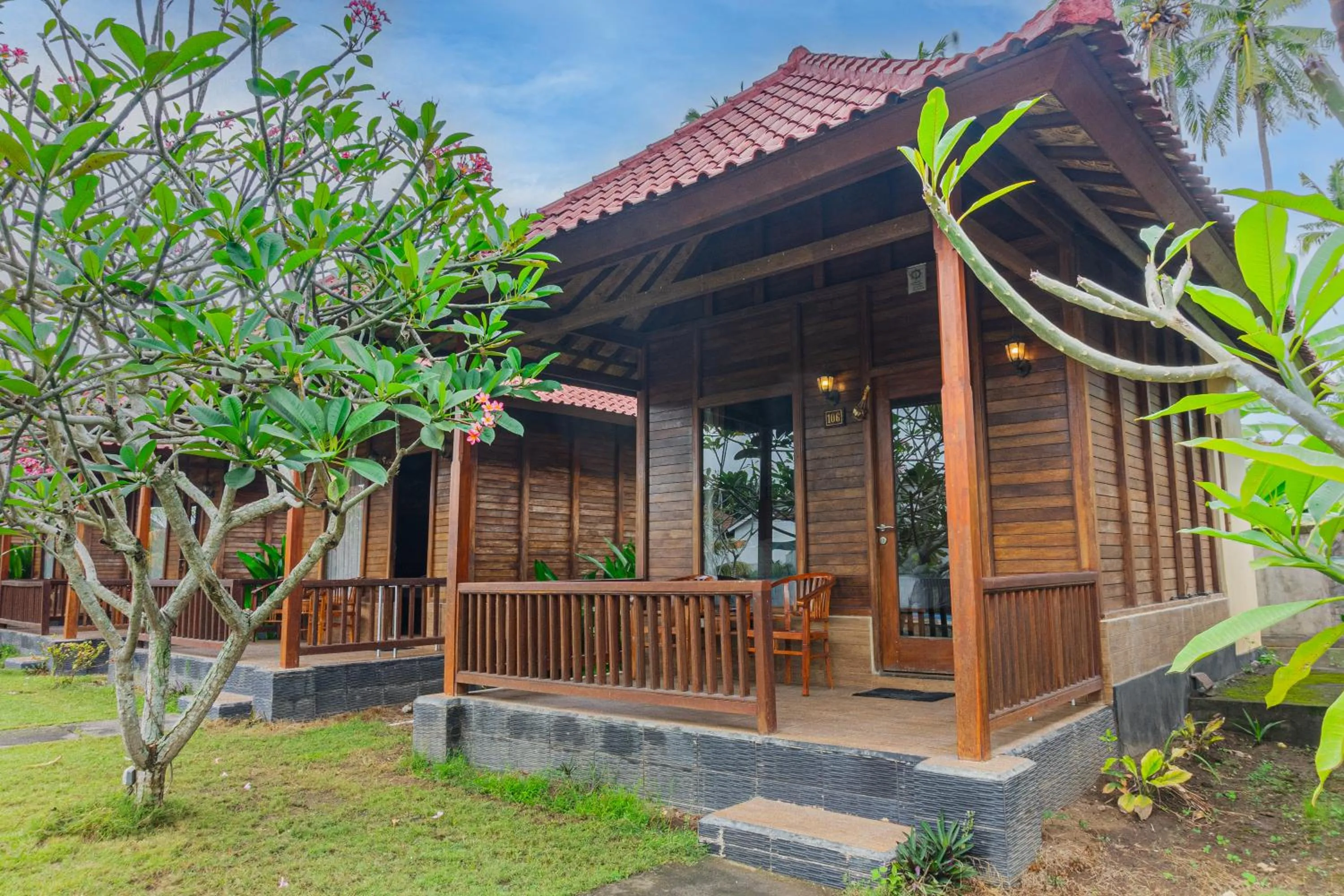 Property building in Rijet Villa Beach & Restaurant