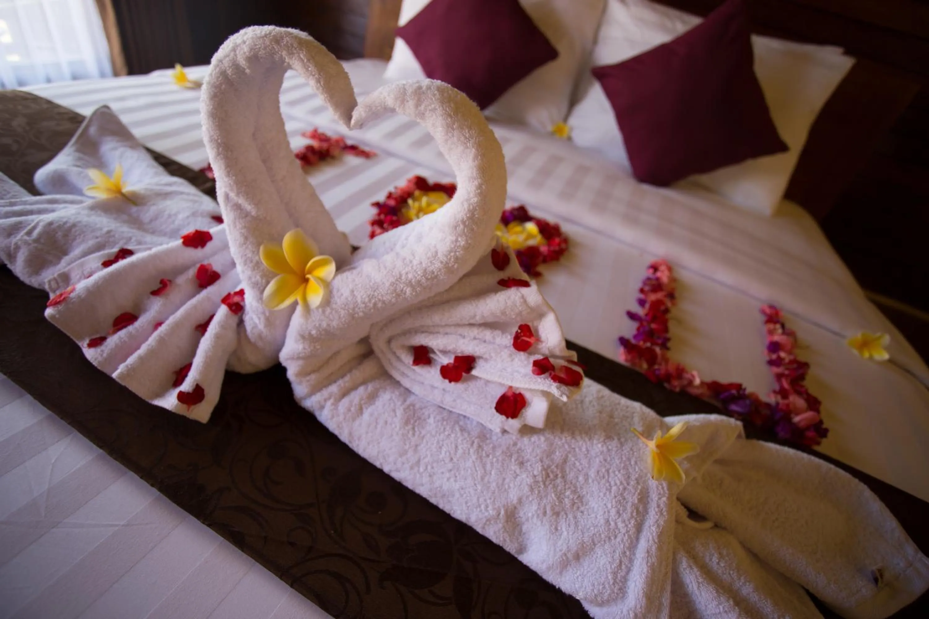 Property building, Bed in Rijet Villa Beach & Restaurant