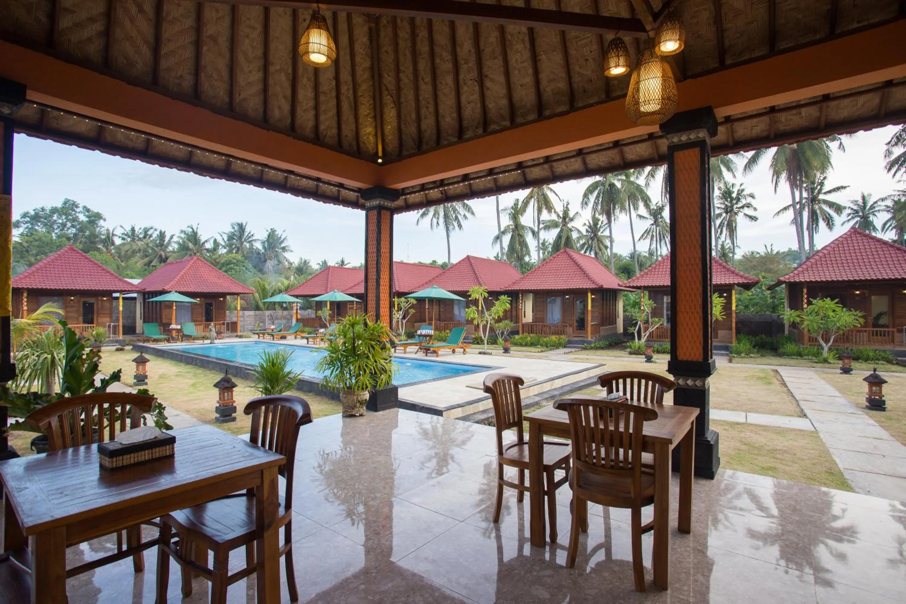 Lounge or bar in Rijet Villa Beach & Restaurant