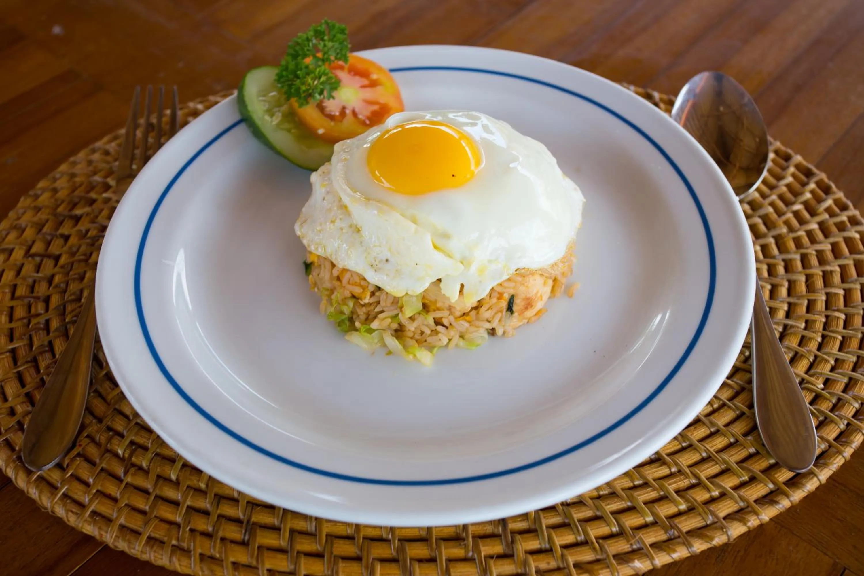 Breakfast in Rijet Villa Beach & Restaurant