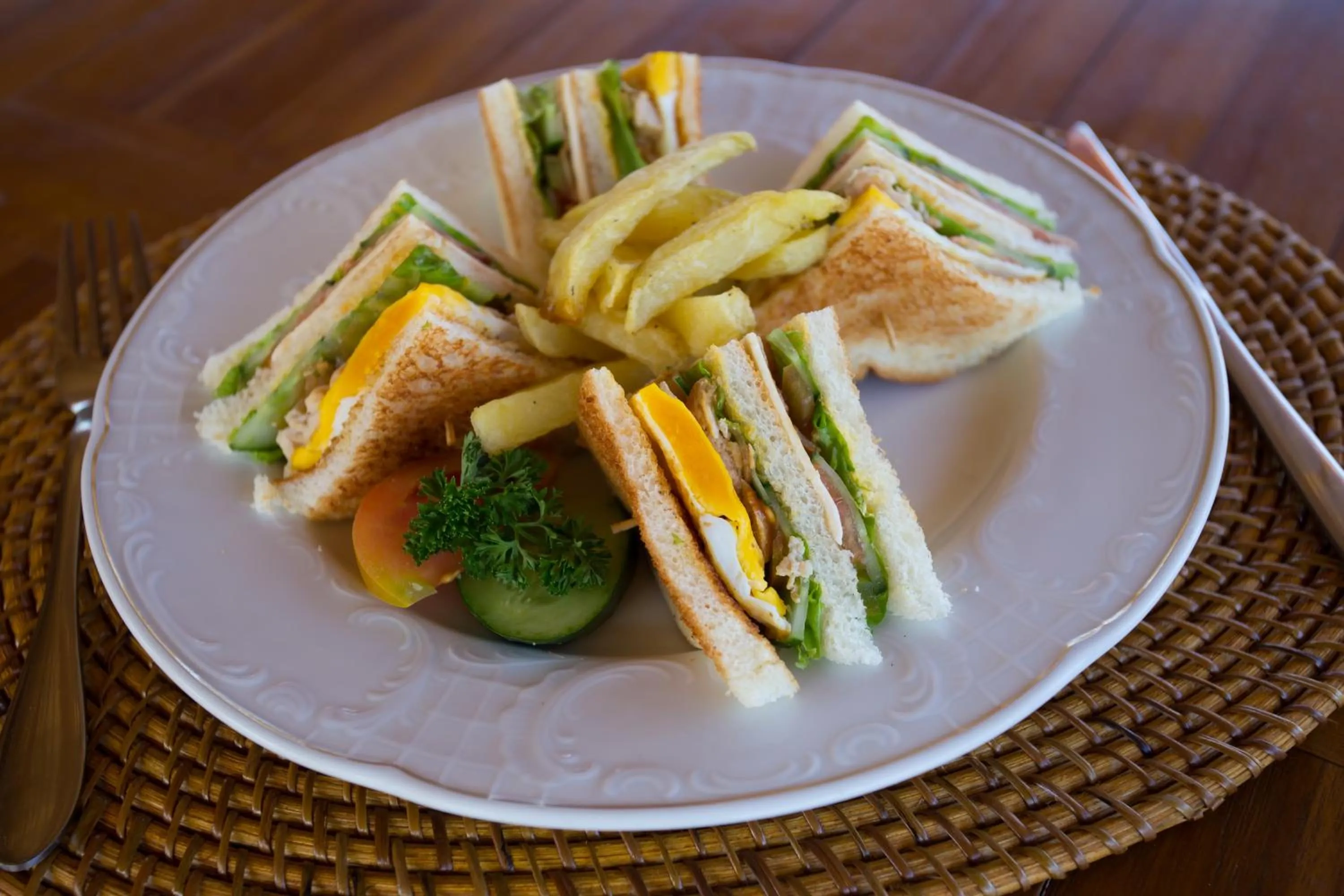 Food in Rijet Villa Beach & Restaurant