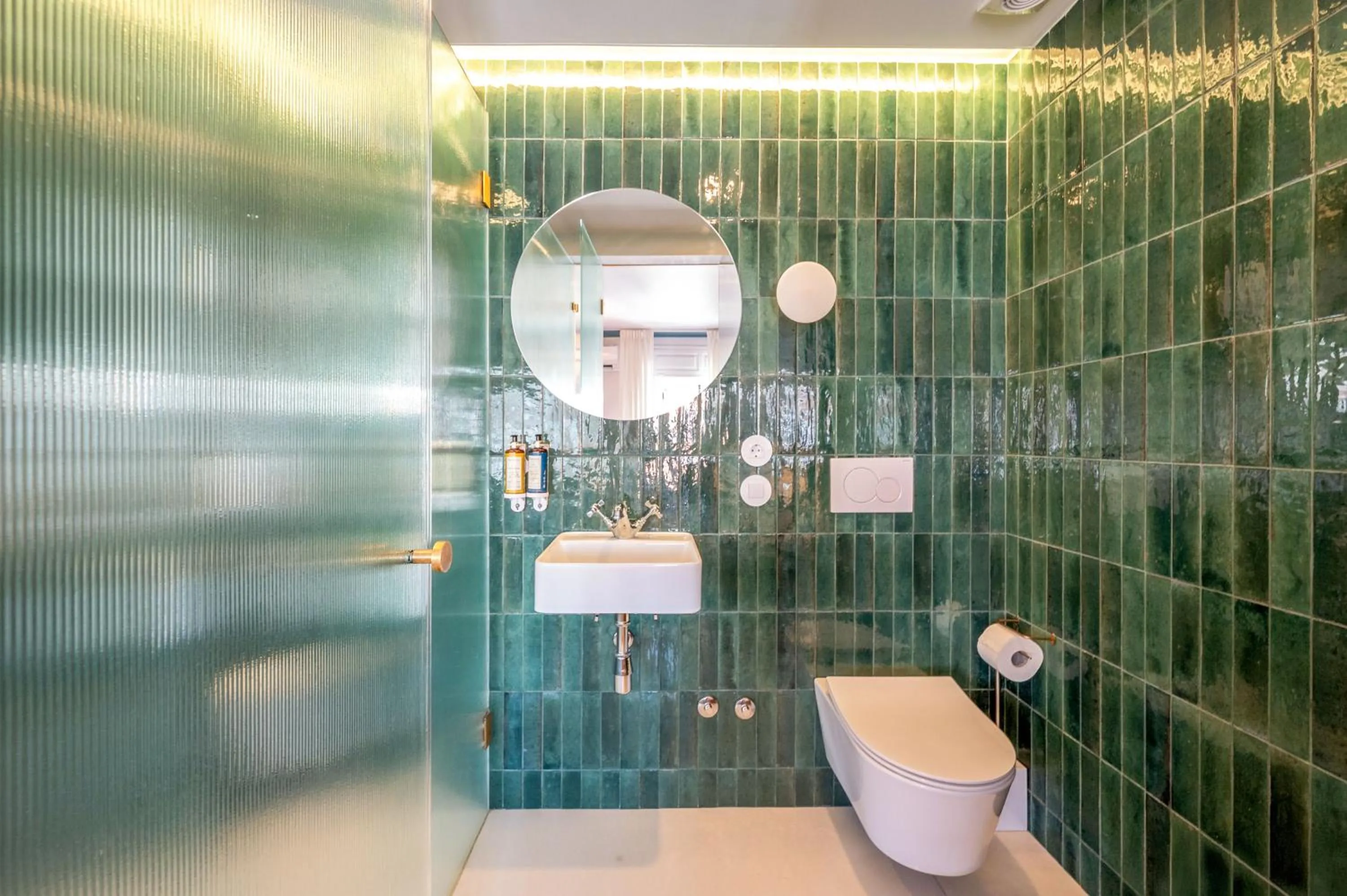 Toilet in Pergola Boutique Hotel