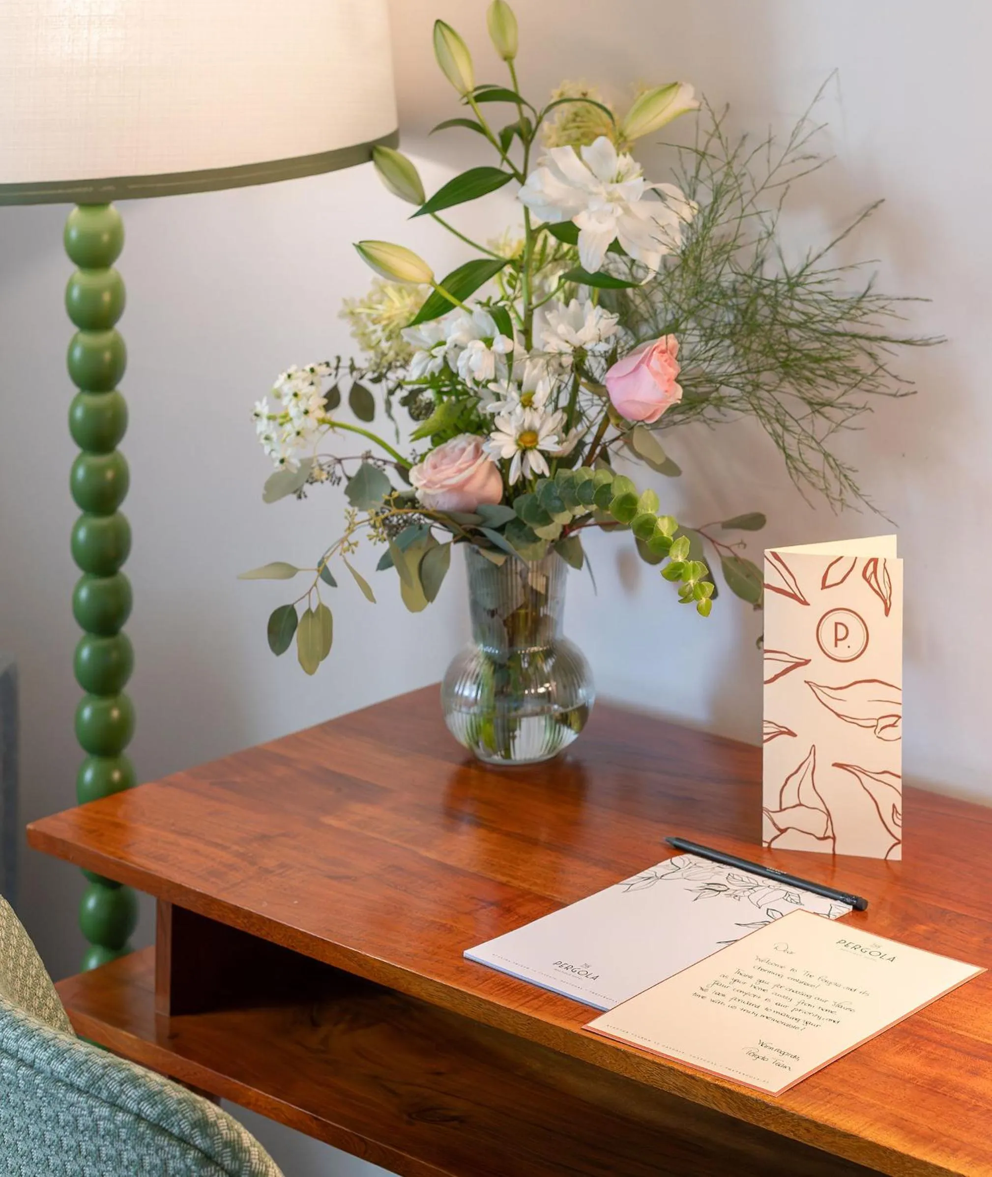 Decorative detail in Pergola Boutique Hotel