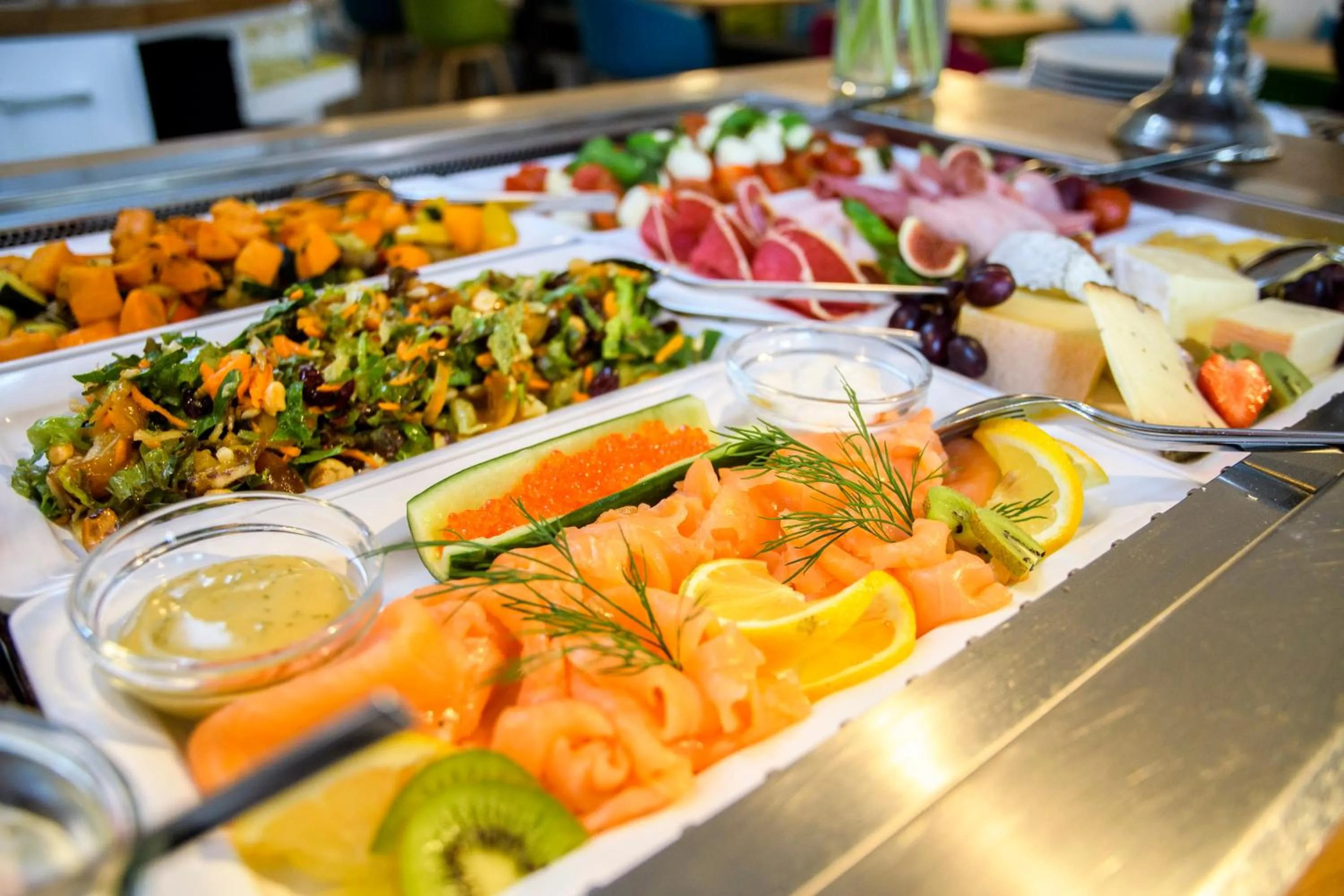 Buffet breakfast in einzigartig - Das kleine Hotel im Wasserviertel