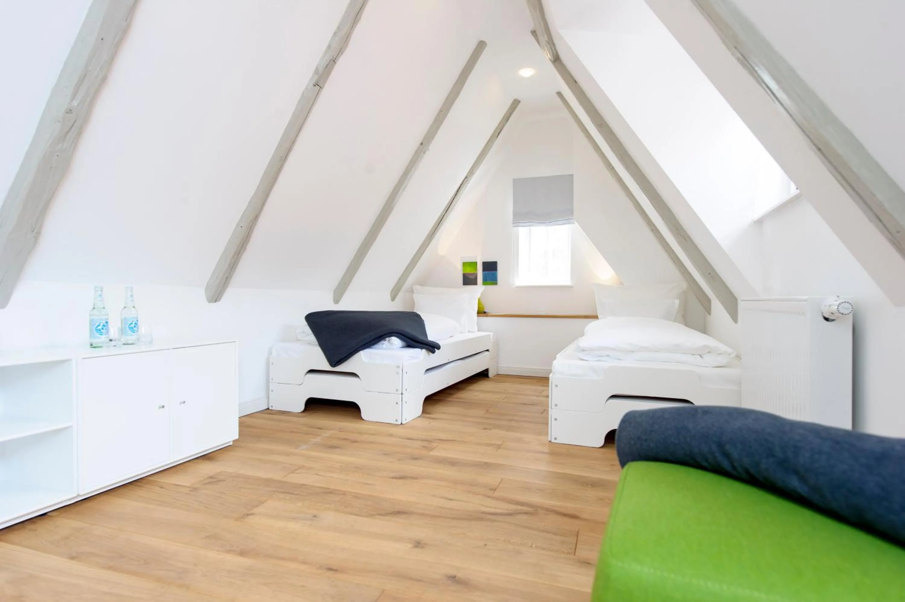 Bedroom, Bed in einzigartig - Das kleine Hotel im Wasserviertel