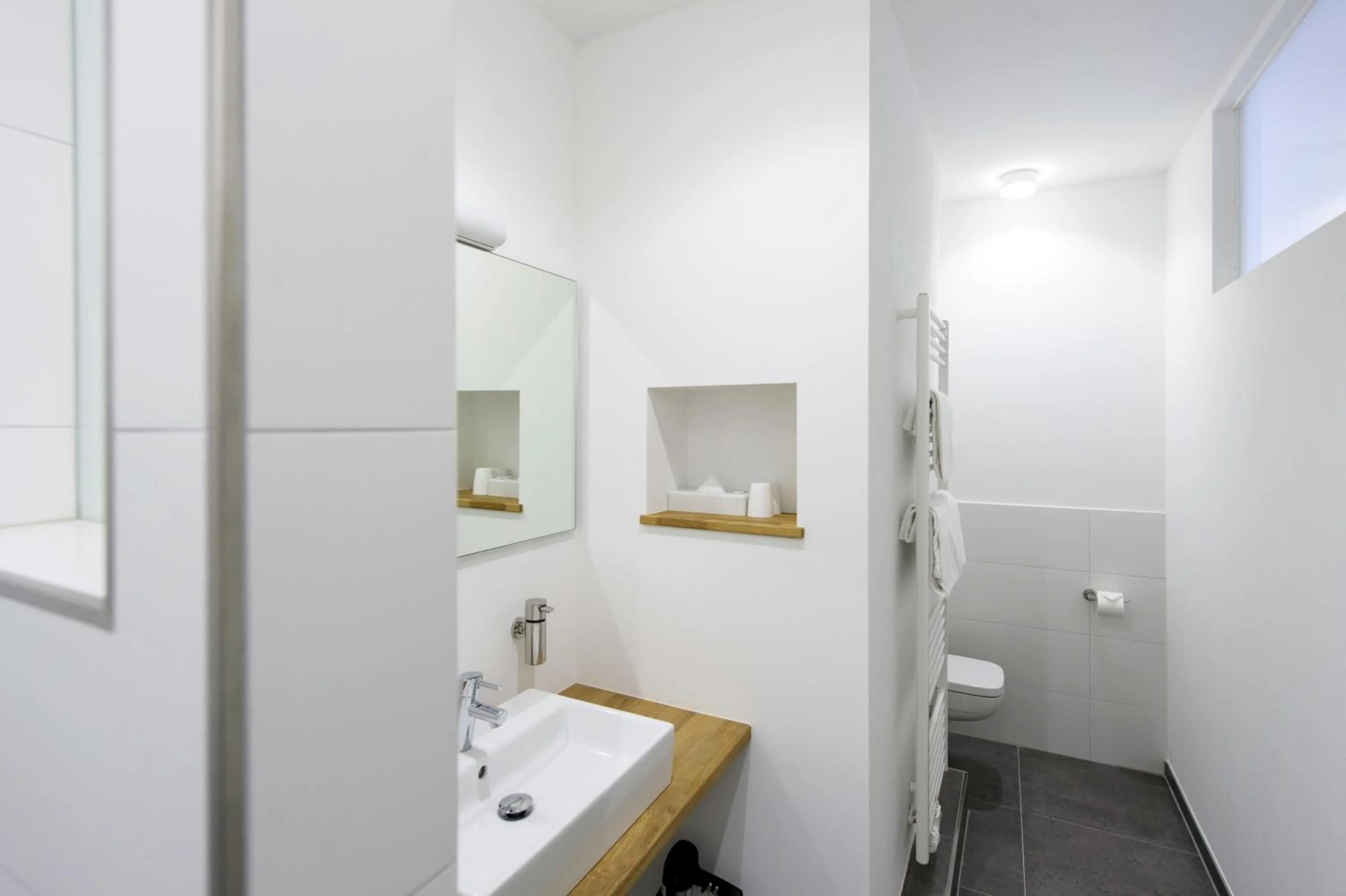 Bathroom in einzigartig - Das kleine Hotel im Wasserviertel