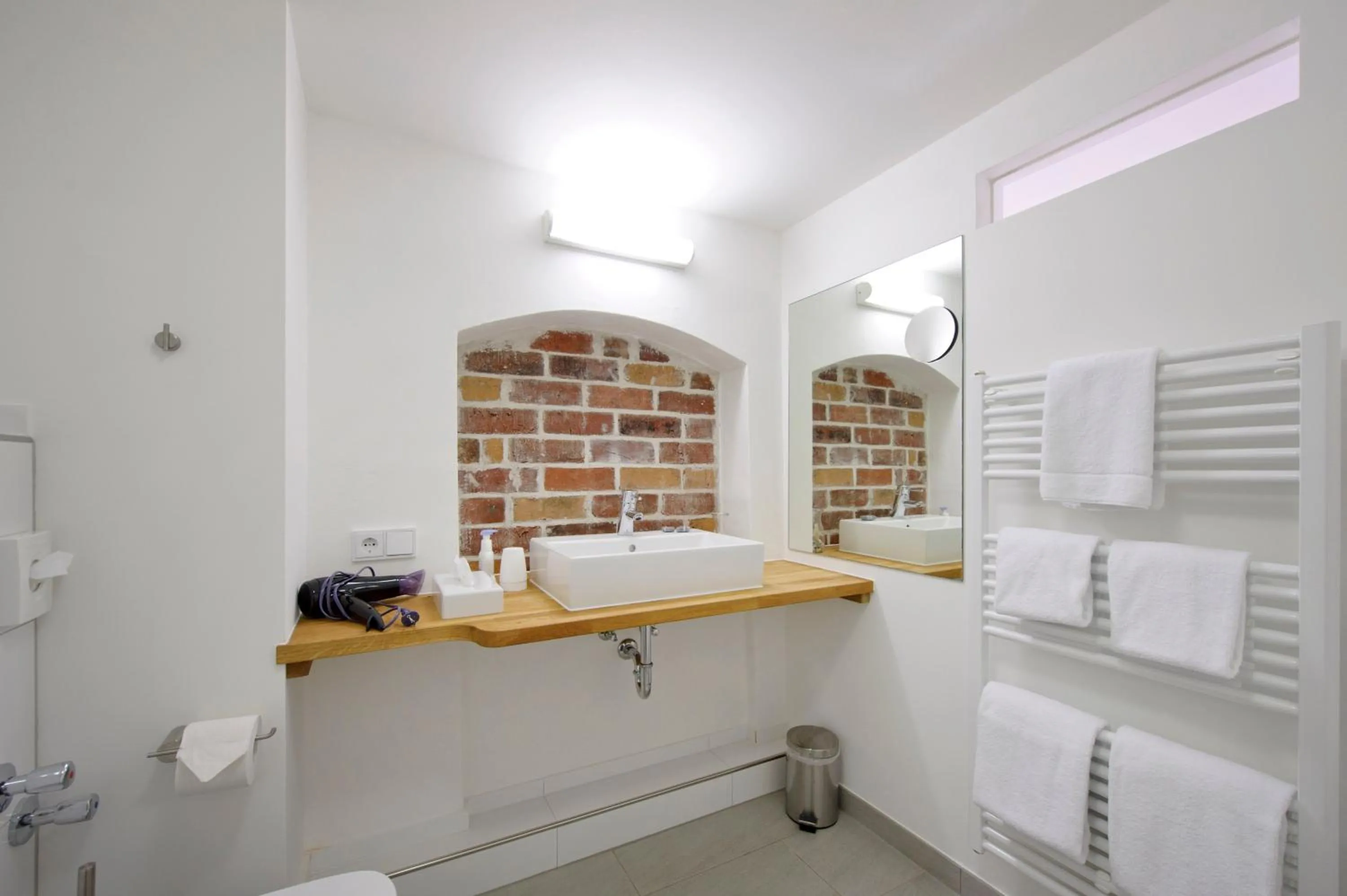 Bathroom in einzigartig - Das kleine Hotel im Wasserviertel