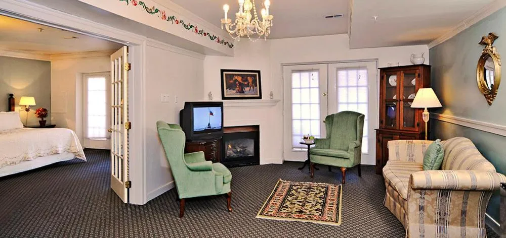 Bed in Elk Forge Bed and Breakfast