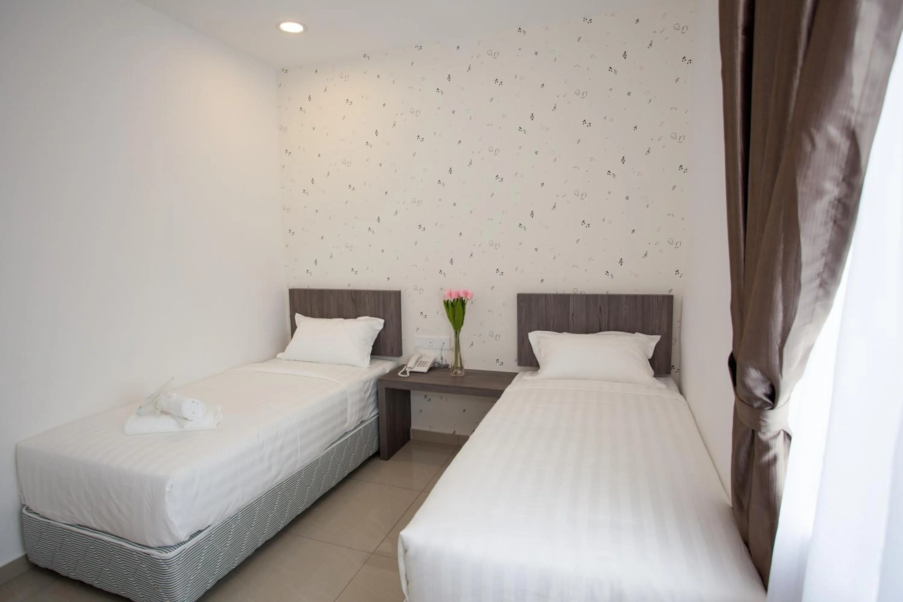 Bed in Twenty Nine Hotel