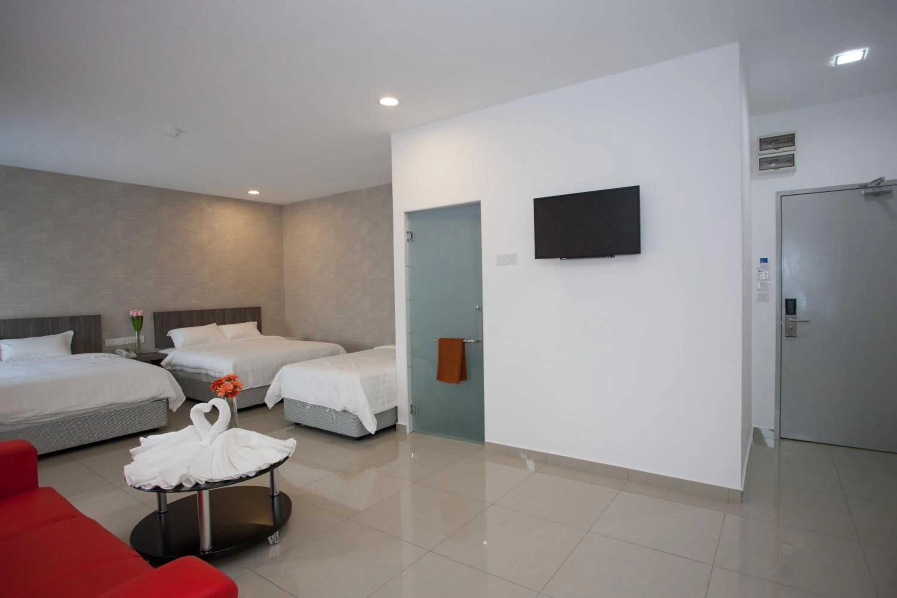 Bed in Twenty Nine Hotel