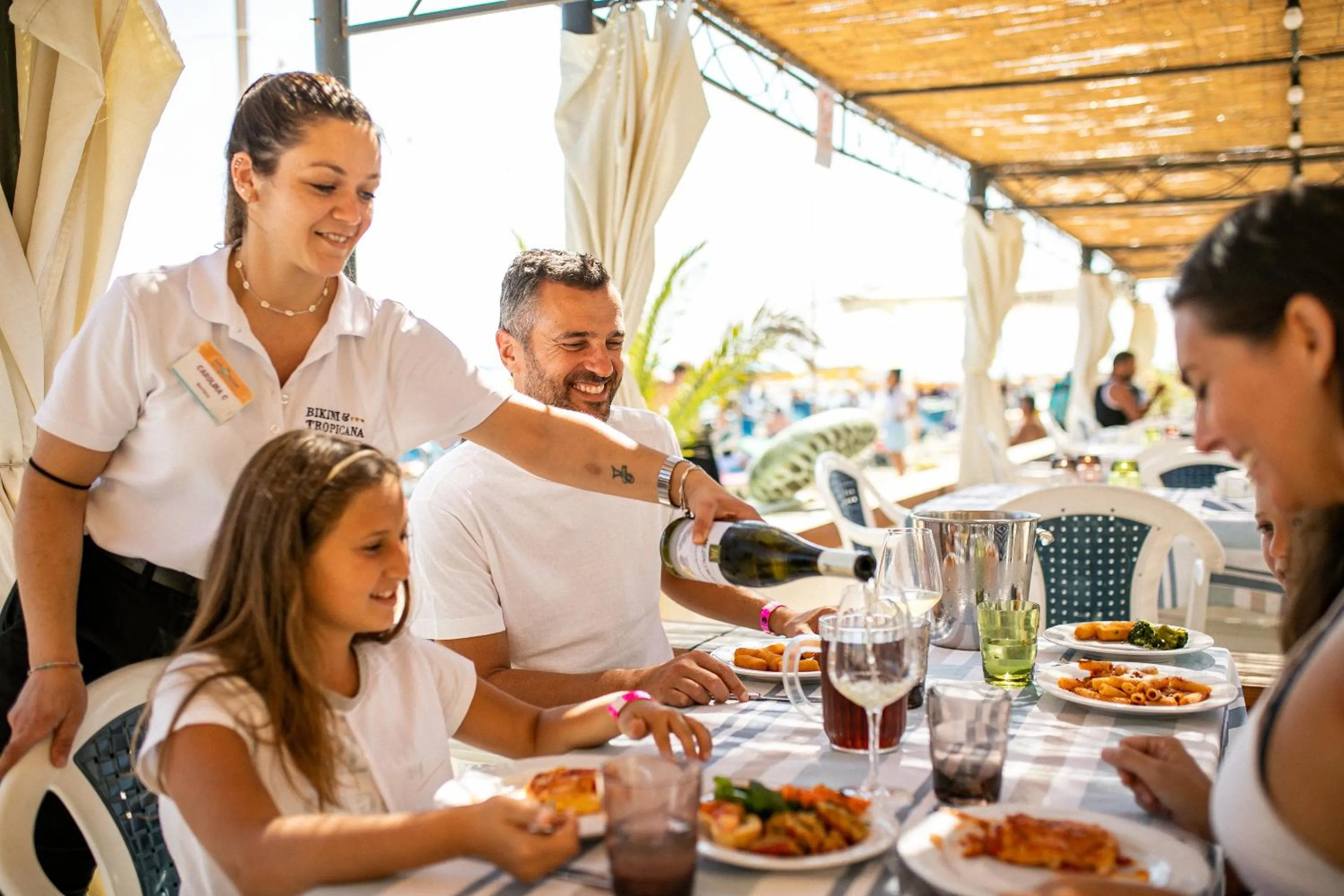 Restaurant/places to eat in Bikini Tropicana Family Hotel