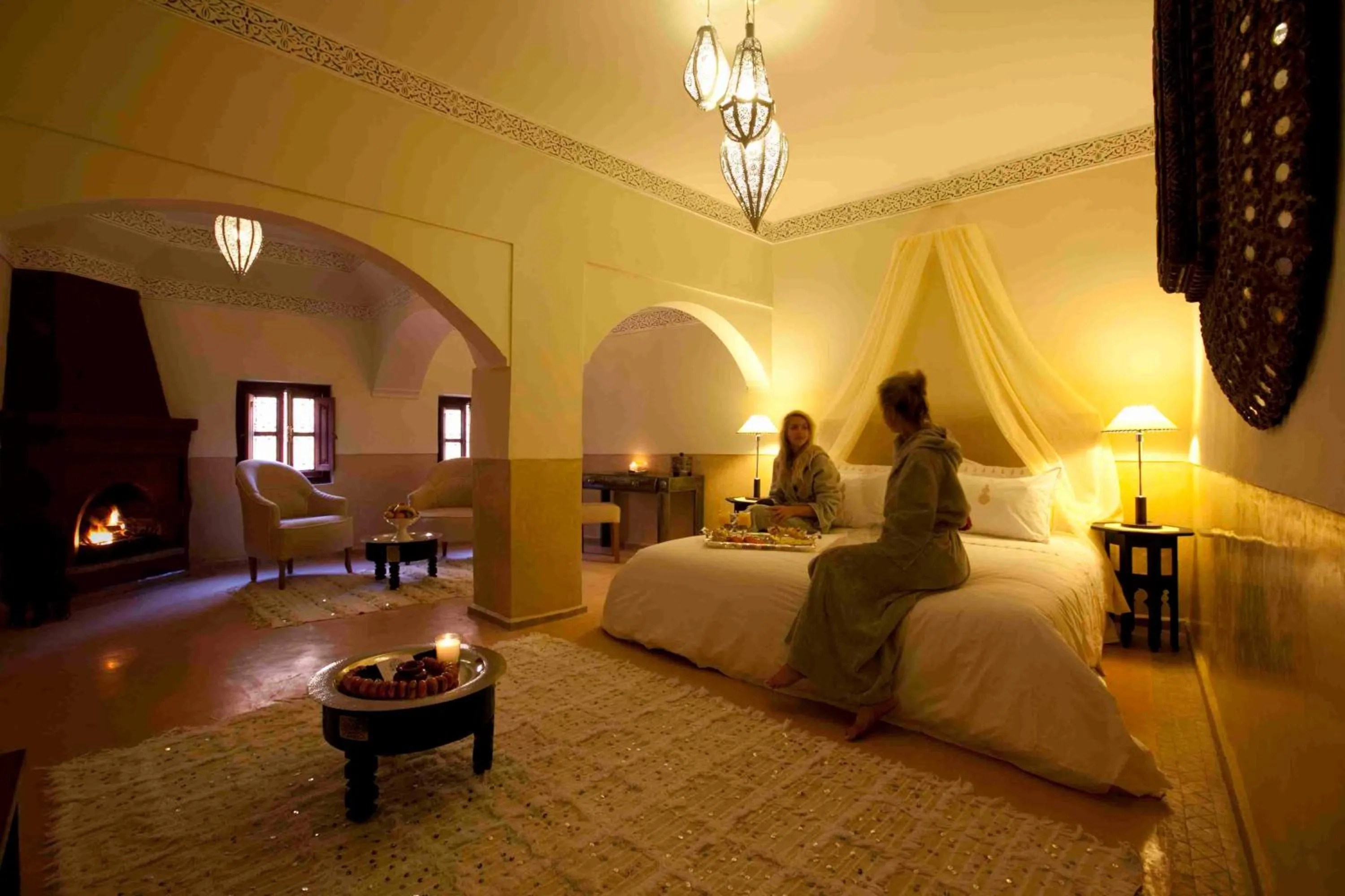 Photo of the whole room, Bed in Riad Charaï