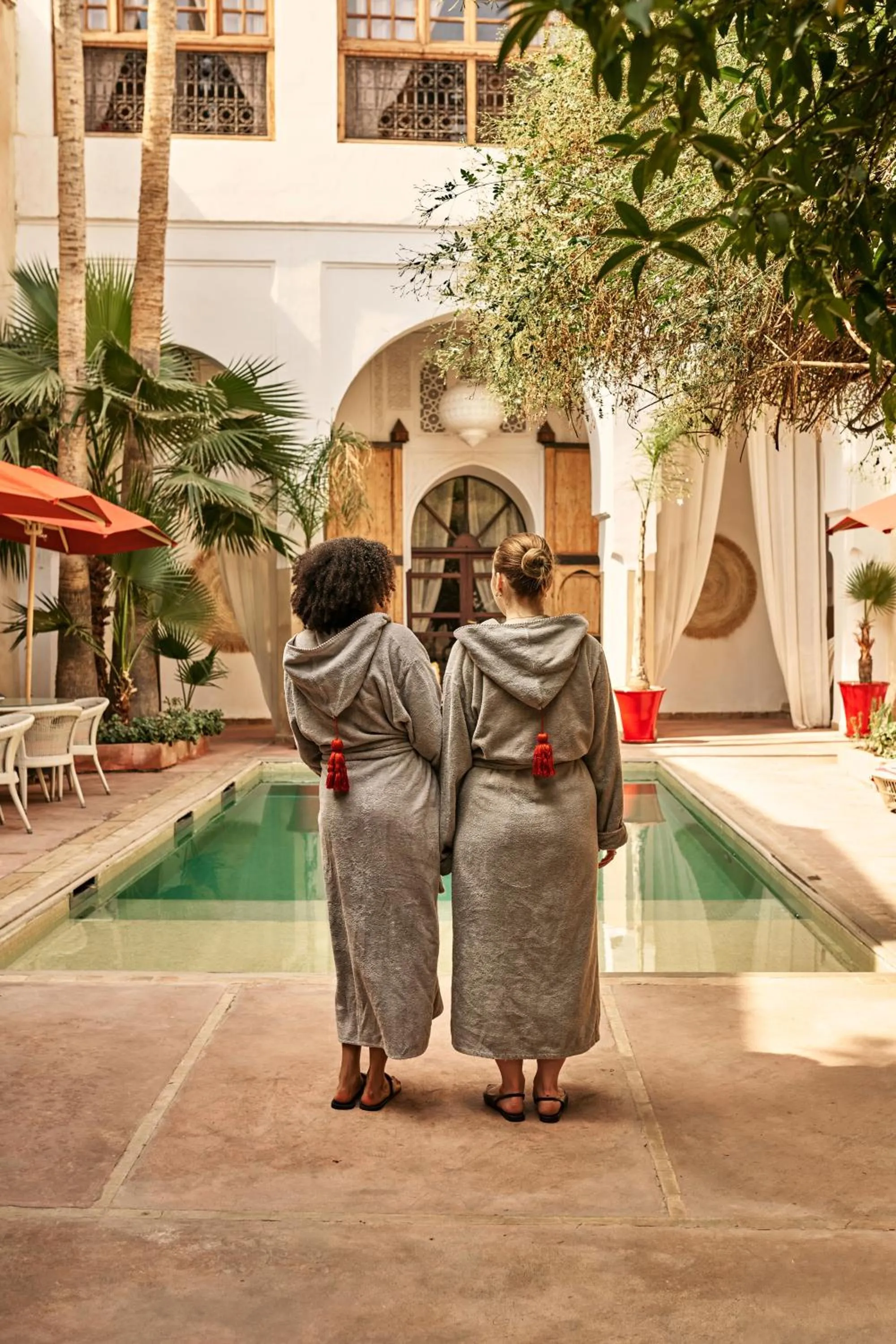 Swimming pool in Riad Charaï