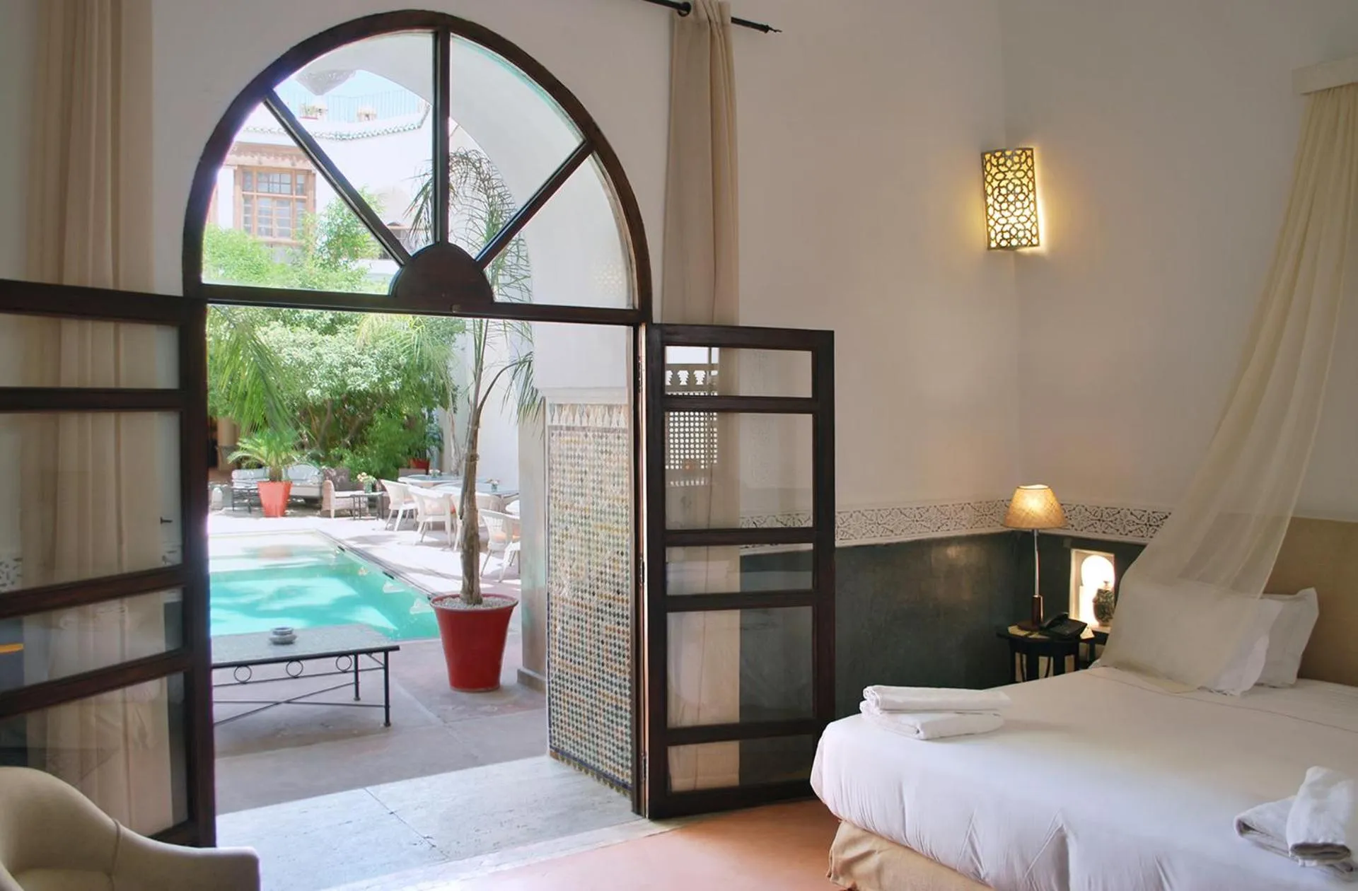 Bedroom, Bed in Riad Charaï