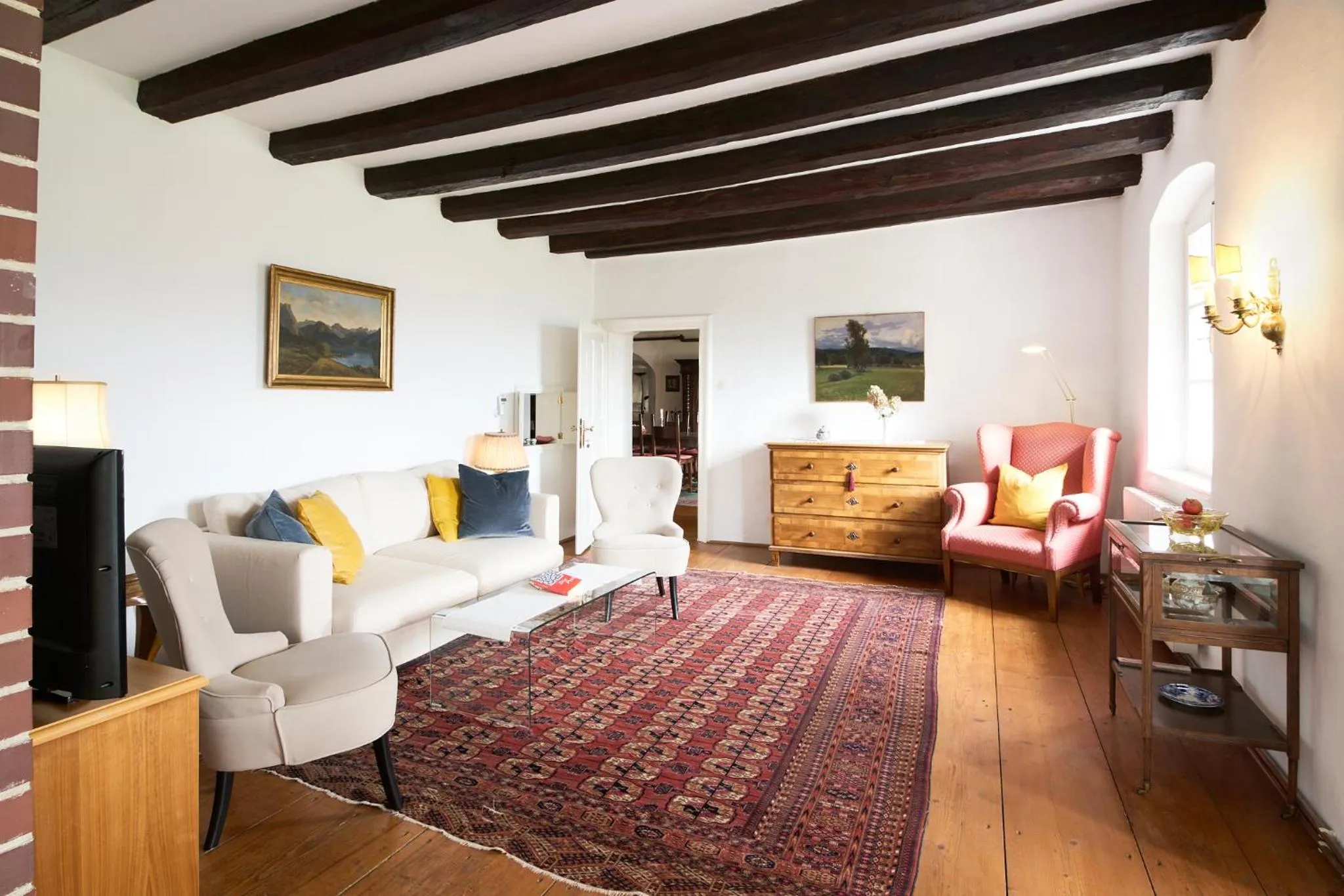 Living room in Hotel Landsitz Pichlschloss