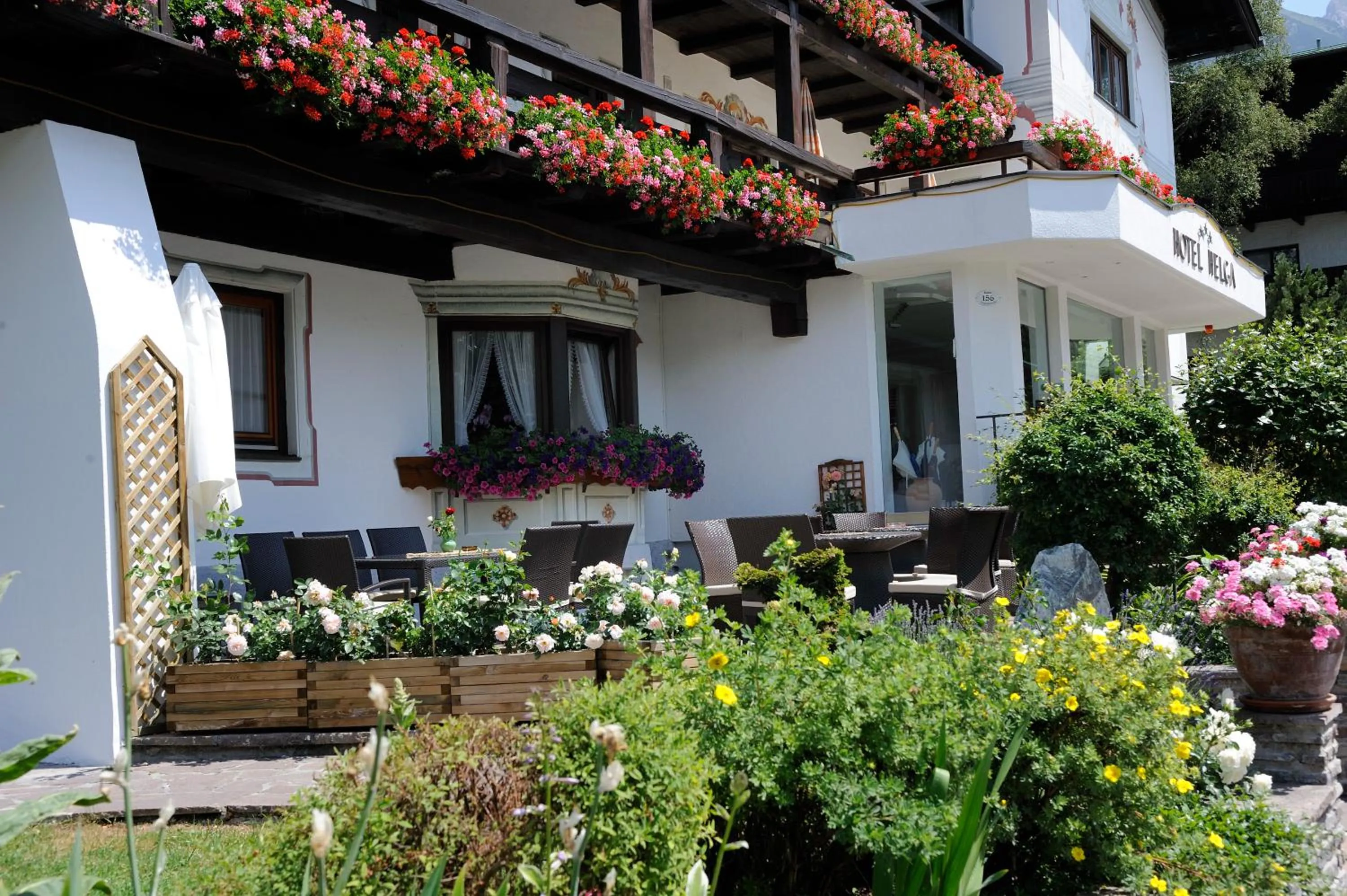 Balcony/Terrace in Hotel Helga