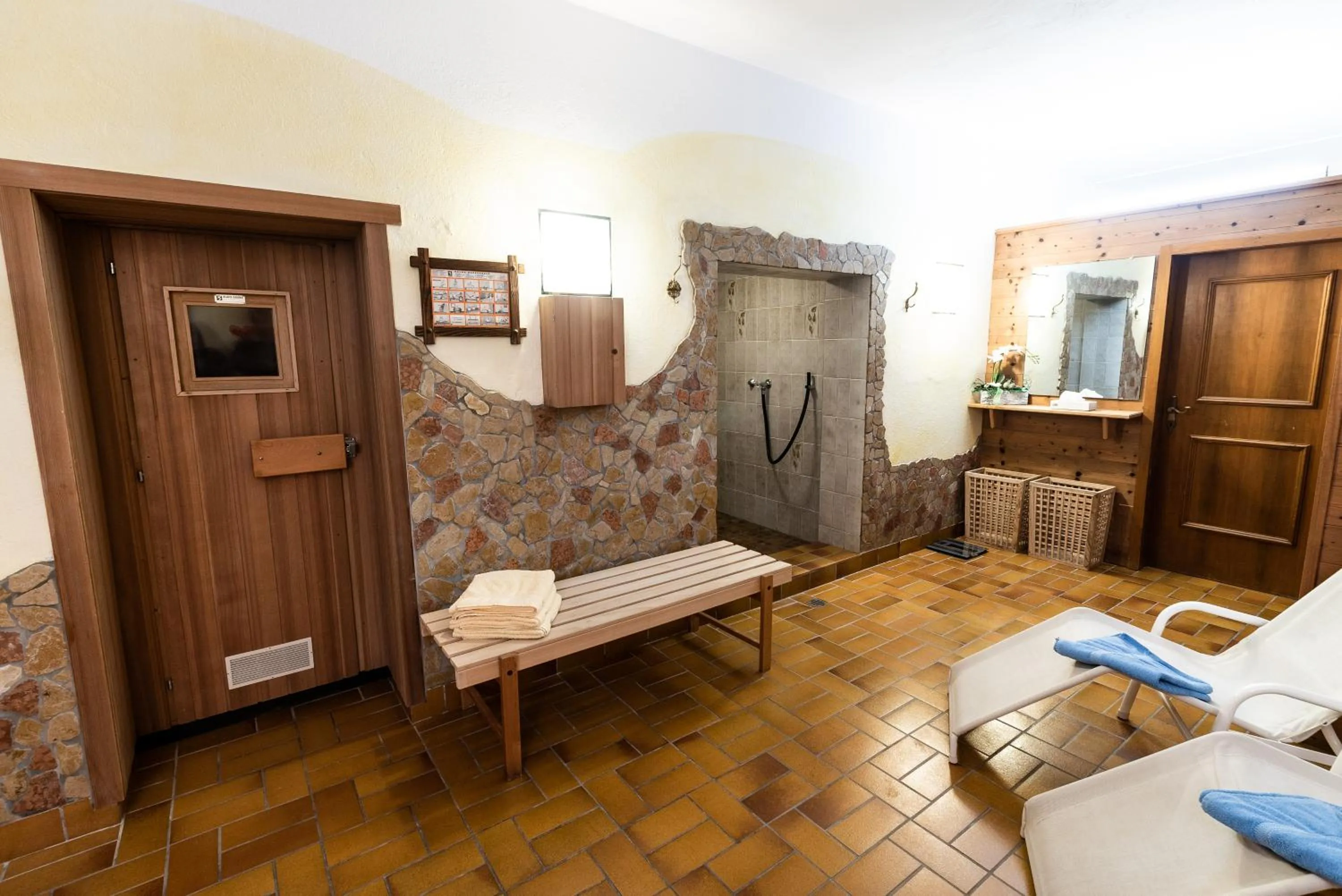 Sauna in Hotel Helga