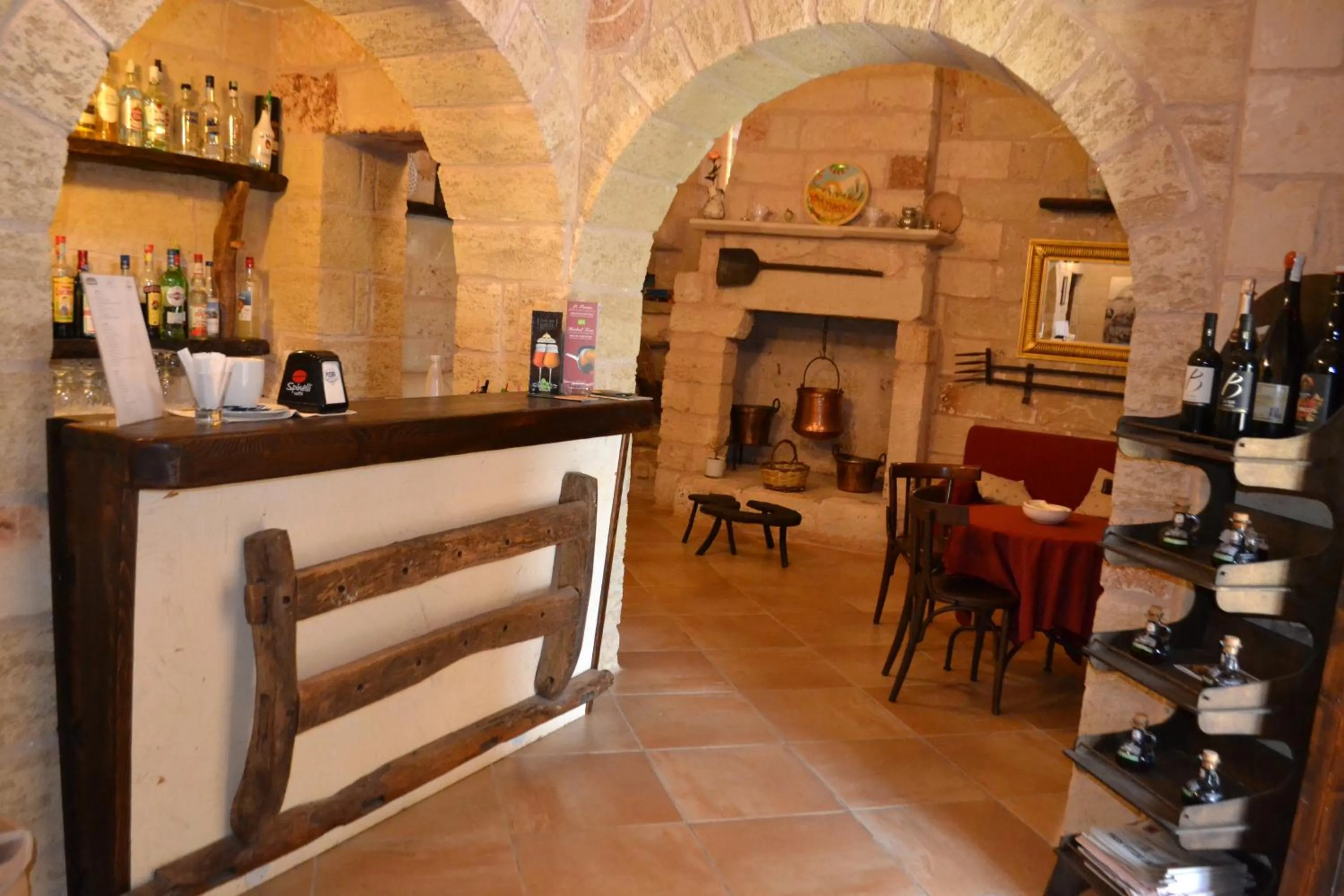 Lounge or bar in Tenuta Masseria & Spa Chicco Rizzo