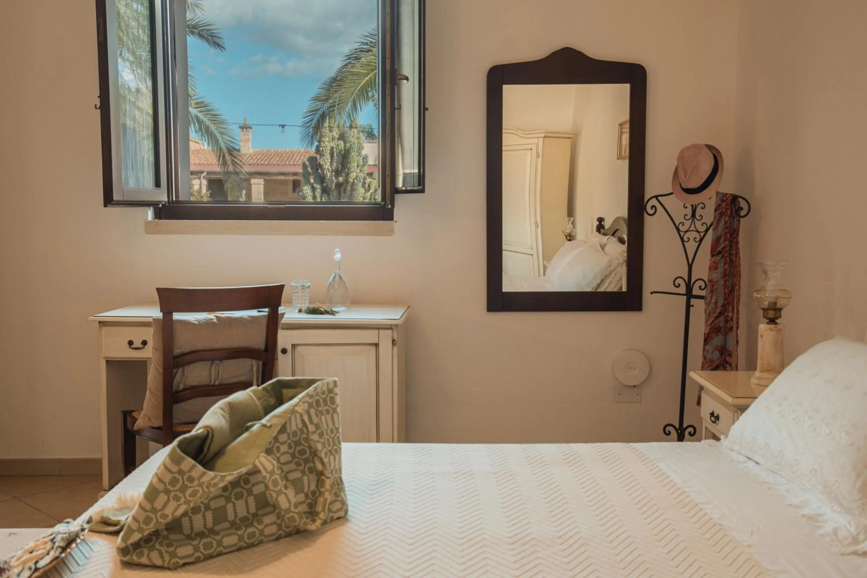 Bed in Tenuta Masseria & Spa Chicco Rizzo