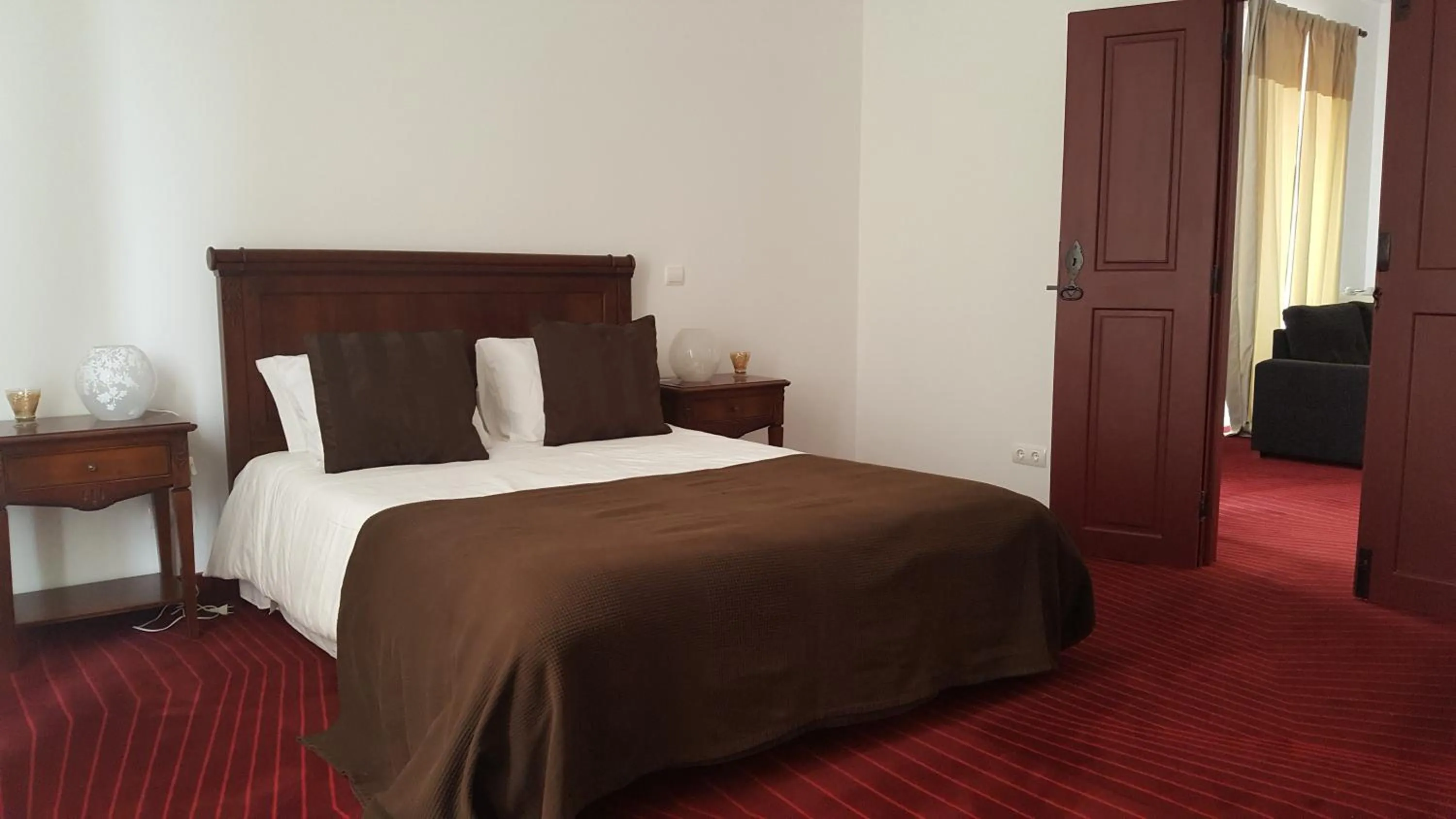 Bedroom, Bed in Solar Do Conde Garden Hotel