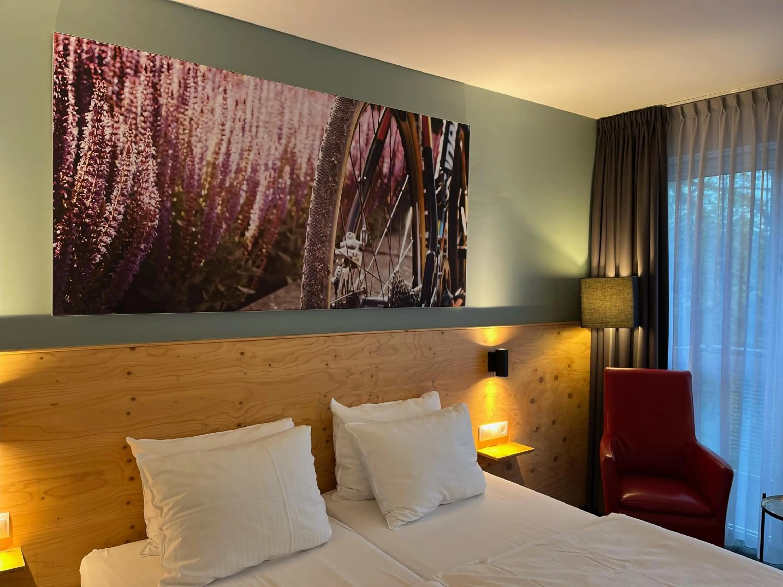 Deluxe Twin Room in Villavelo Twente