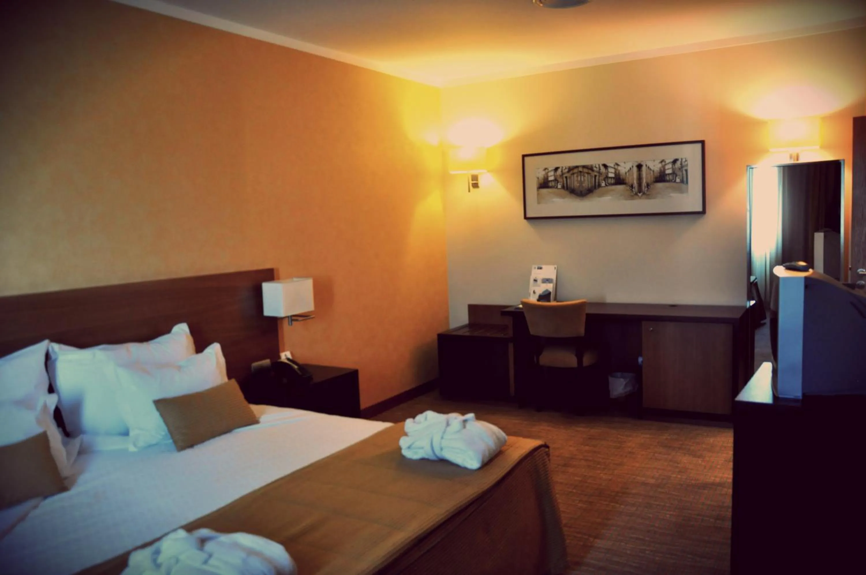 Bedroom, Bed in Hotel Lusitania Congress & Spa