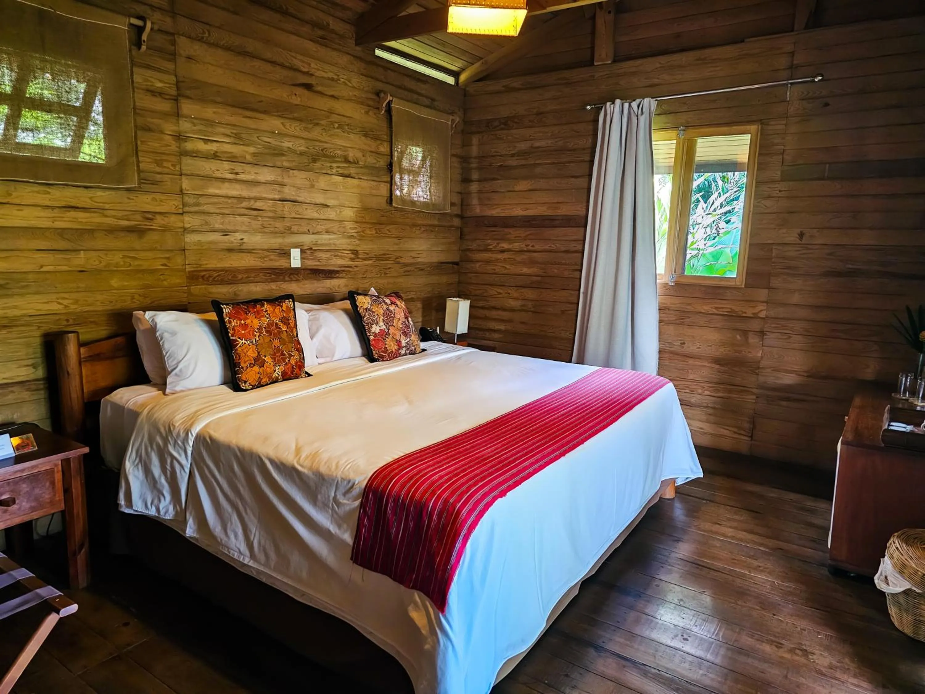 Bed in Argovia Ecolodge