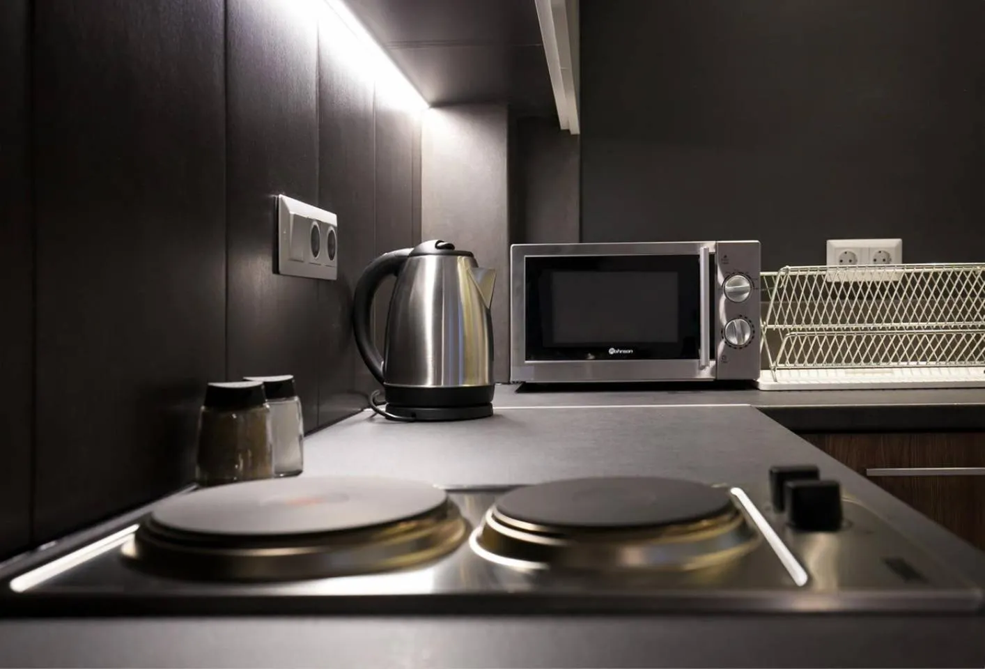 Kitchen or kitchenette in TONI'S 2BD Modern flat in Koukaki near Acropoli